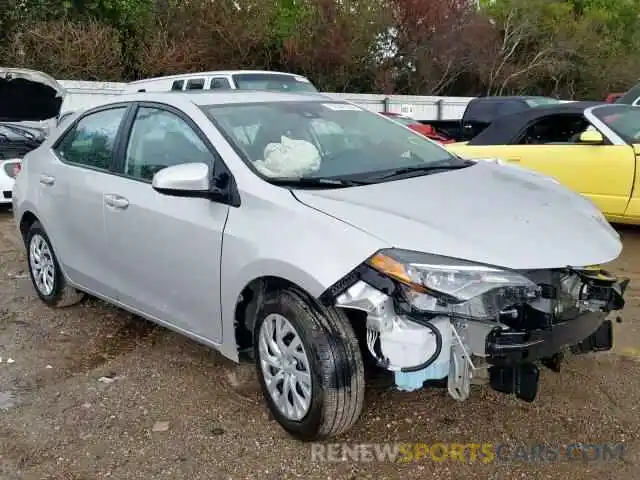 1 Photograph of a damaged car 5YFBURHE7KP939155 TOYOTA COROLLA 2019