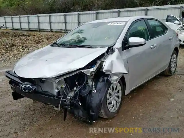 2 Photograph of a damaged car 5YFBURHE7KP939155 TOYOTA COROLLA 2019