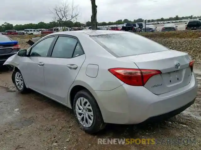 3 Photograph of a damaged car 5YFBURHE7KP939155 TOYOTA COROLLA 2019