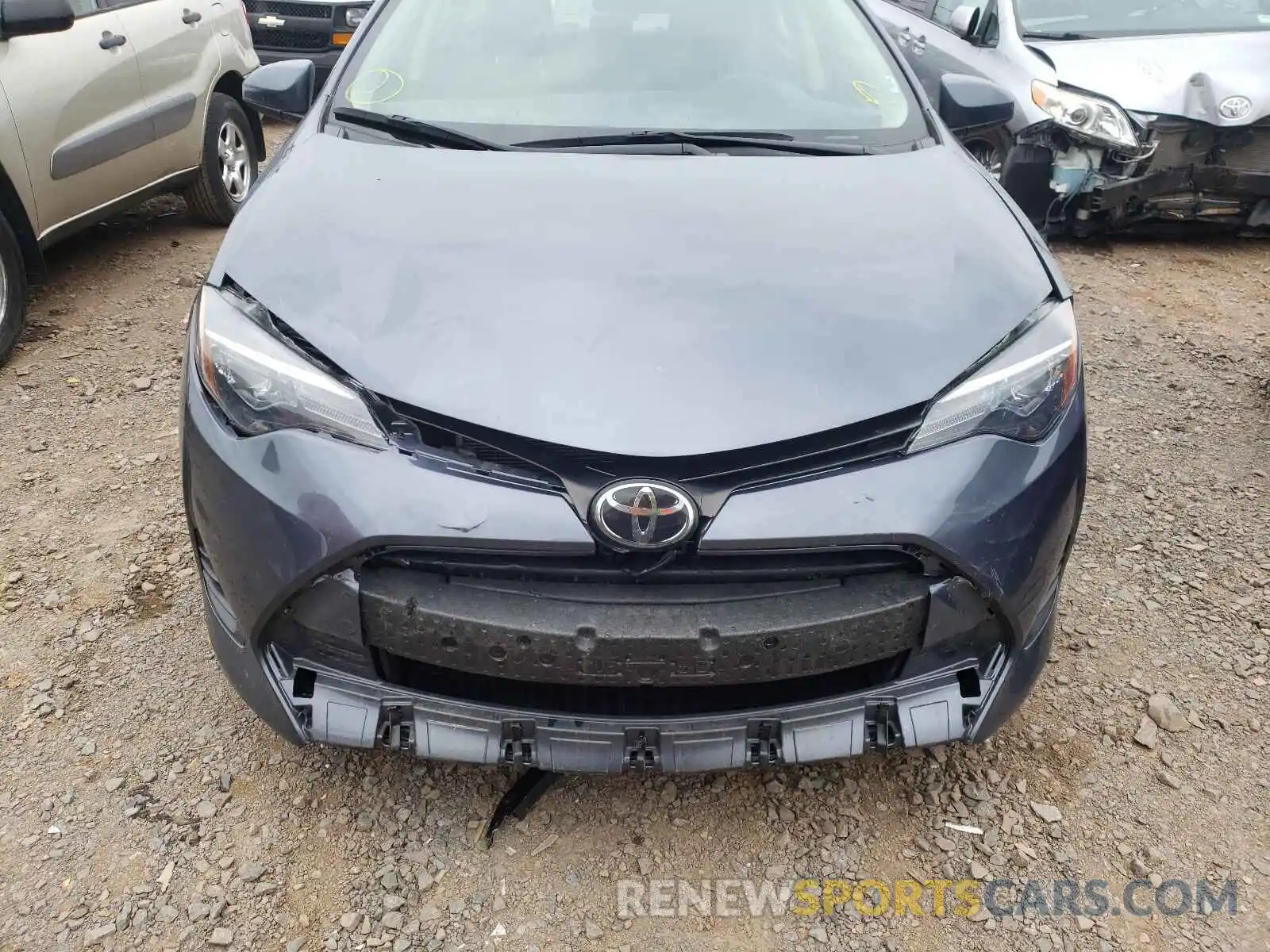 9 Photograph of a damaged car 5YFBURHE7KP939222 TOYOTA COROLLA 2019