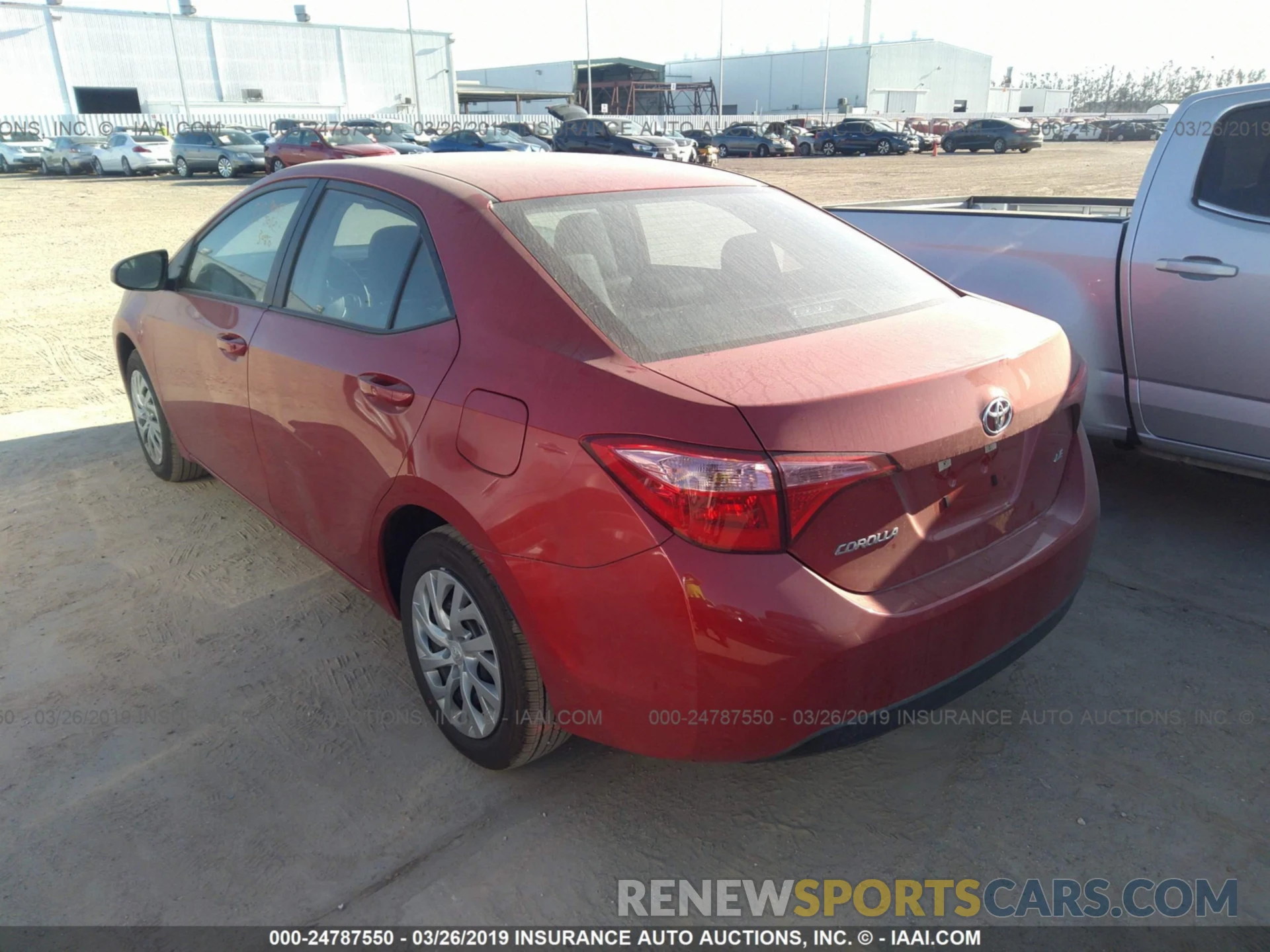 3 Photograph of a damaged car 5YFBURHE7KP939589 TOYOTA COROLLA 2019