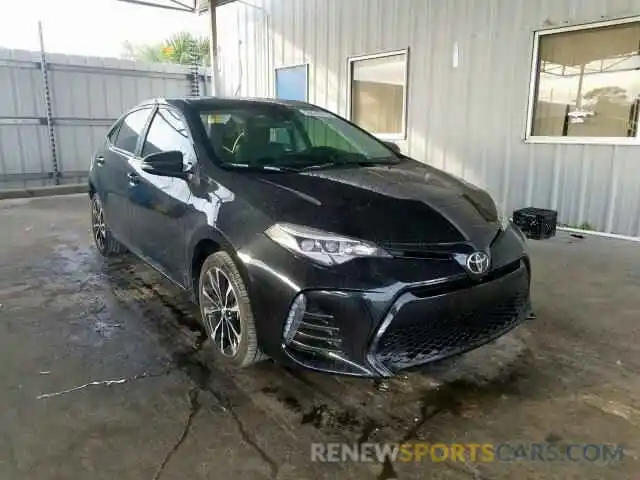 1 Photograph of a damaged car 5YFBURHE7KP939656 TOYOTA COROLLA 2019