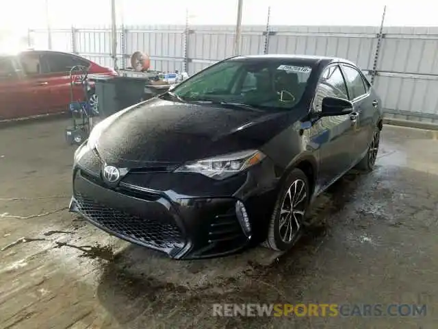 2 Photograph of a damaged car 5YFBURHE7KP939656 TOYOTA COROLLA 2019