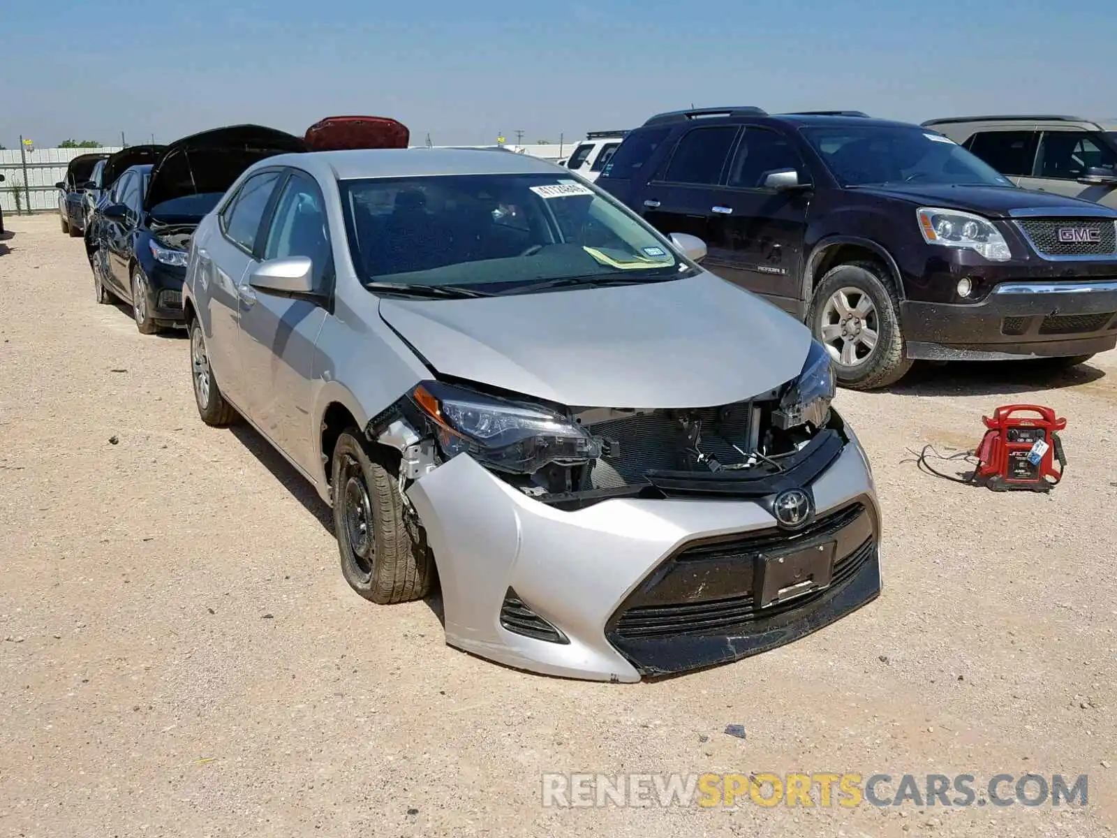 1 Photograph of a damaged car 5YFBURHE7KP939771 TOYOTA COROLLA 2019