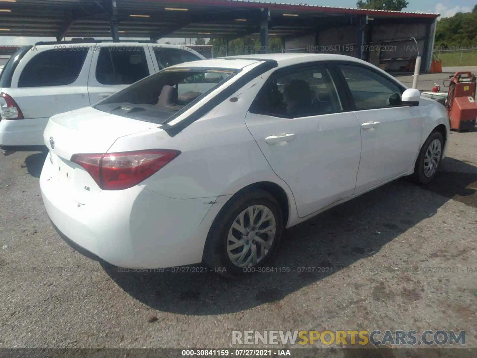 4 Photograph of a damaged car 5YFBURHE7KP939866 TOYOTA COROLLA 2019