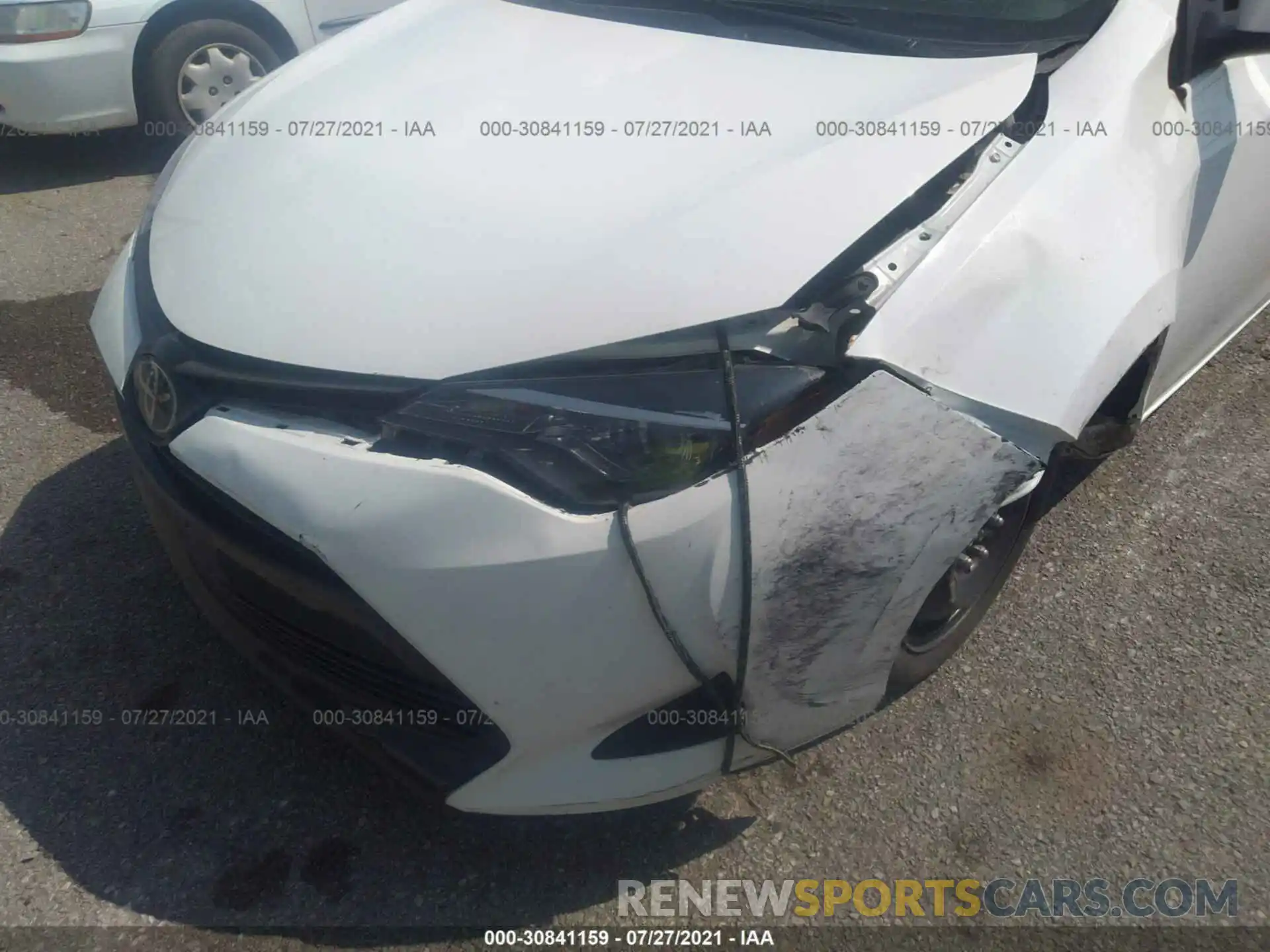 6 Photograph of a damaged car 5YFBURHE7KP939866 TOYOTA COROLLA 2019