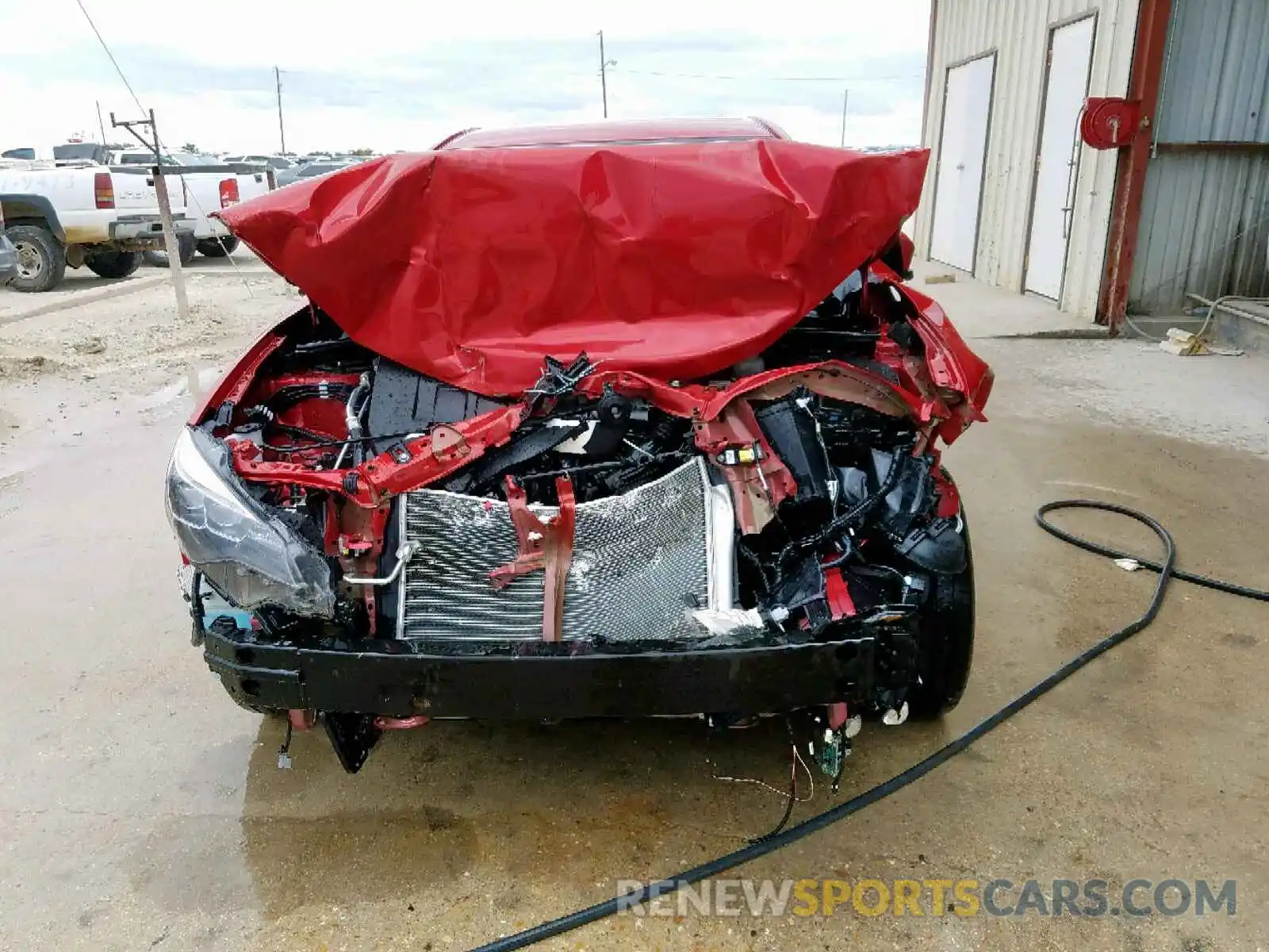 9 Photograph of a damaged car 5YFBURHE7KP940516 TOYOTA COROLLA 2019