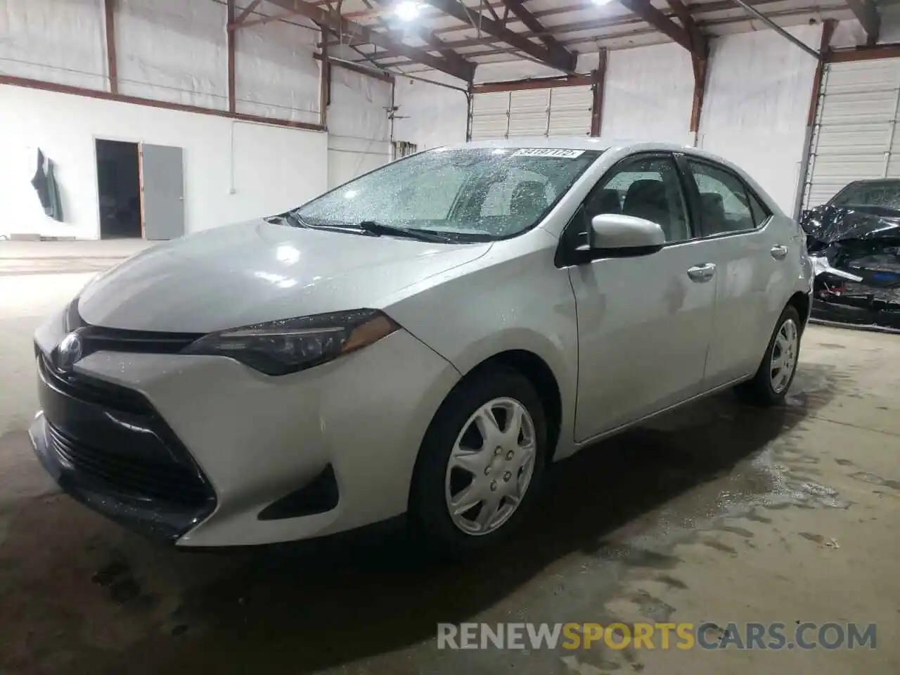 2 Photograph of a damaged car 5YFBURHE7KP940967 TOYOTA COROLLA 2019