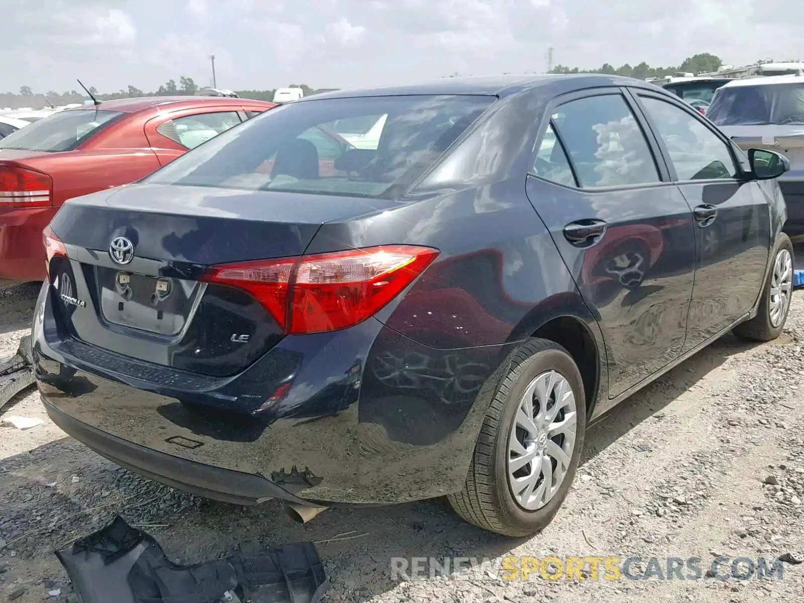 4 Photograph of a damaged car 5YFBURHE7KP940970 TOYOTA COROLLA 2019