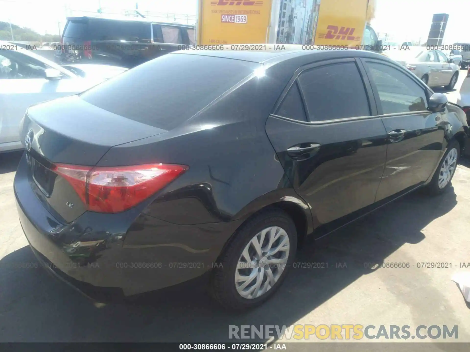 4 Photograph of a damaged car 5YFBURHE7KP941066 TOYOTA COROLLA 2019