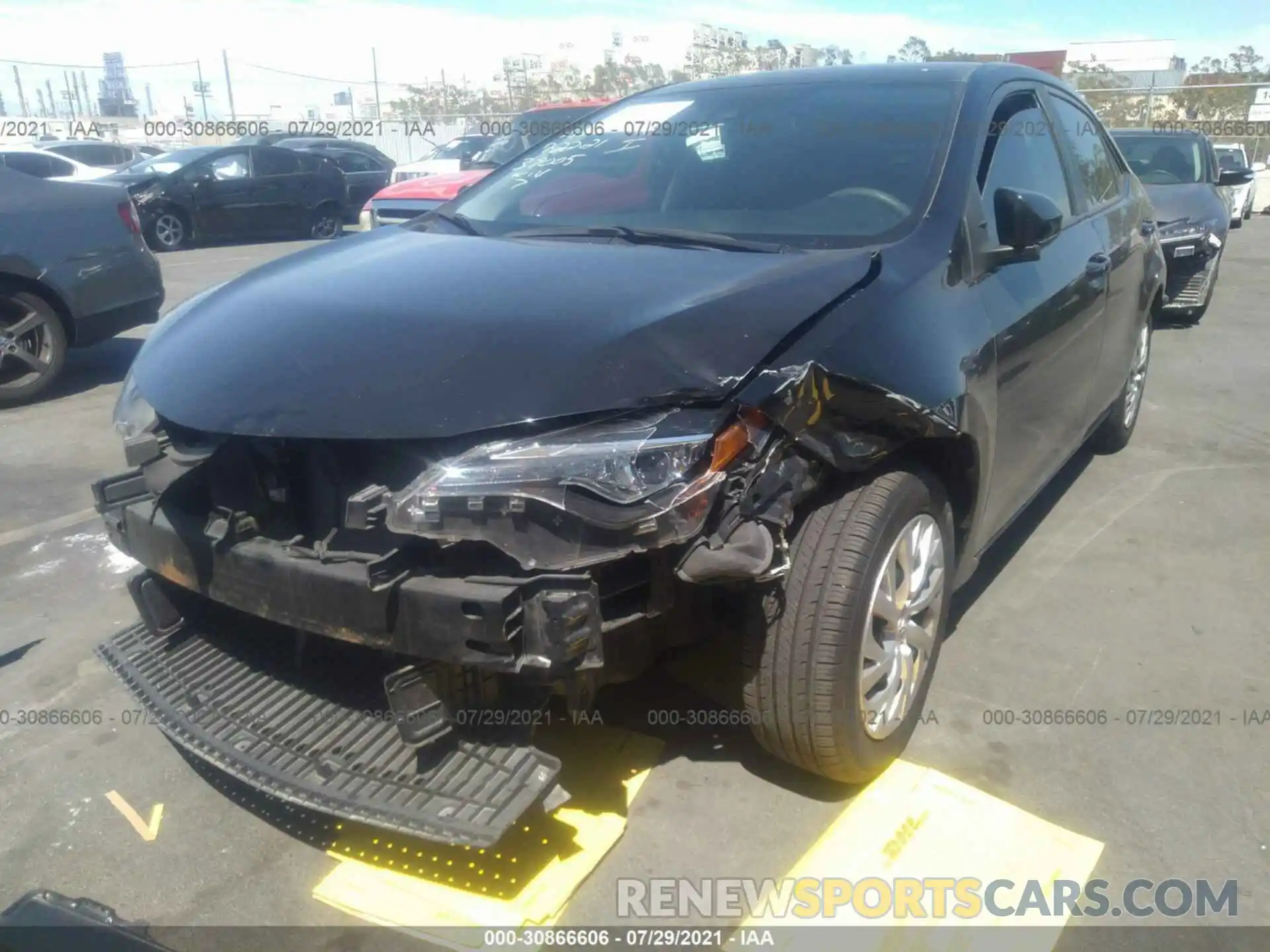 6 Photograph of a damaged car 5YFBURHE7KP941066 TOYOTA COROLLA 2019