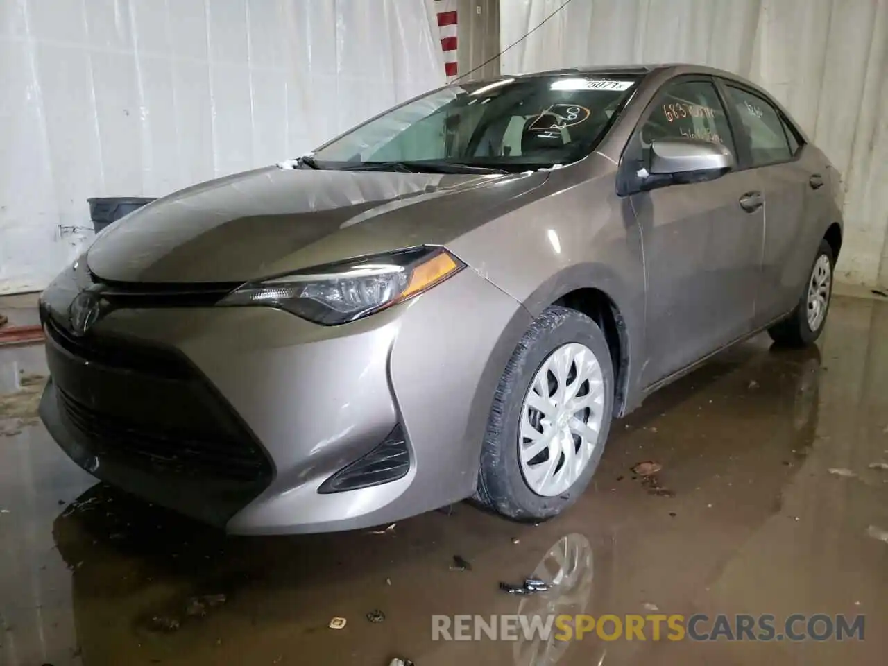 2 Photograph of a damaged car 5YFBURHE7KP941262 TOYOTA COROLLA 2019