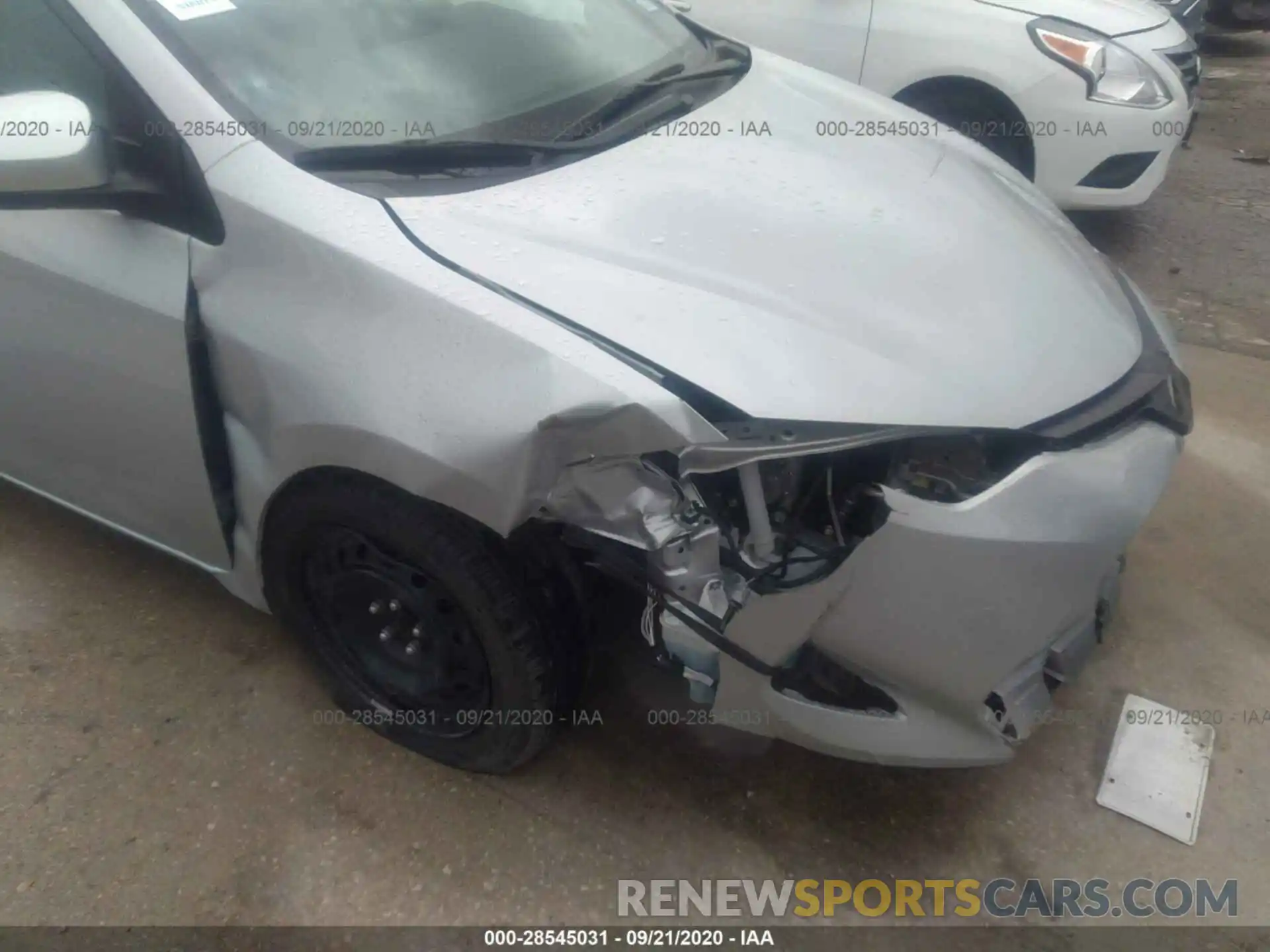 6 Photograph of a damaged car 5YFBURHE7KP941374 TOYOTA COROLLA 2019