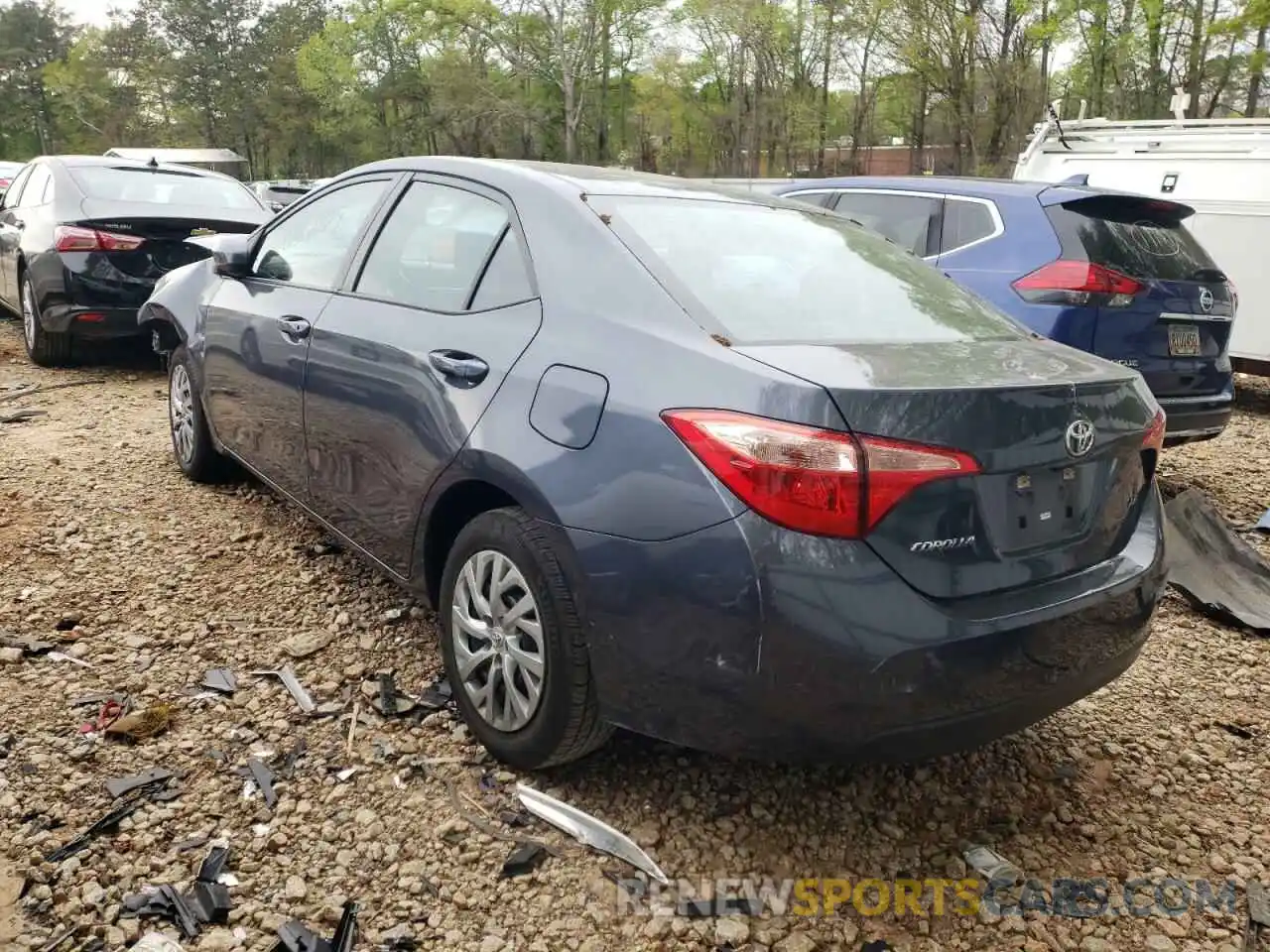 3 Photograph of a damaged car 5YFBURHE7KP941665 TOYOTA COROLLA 2019