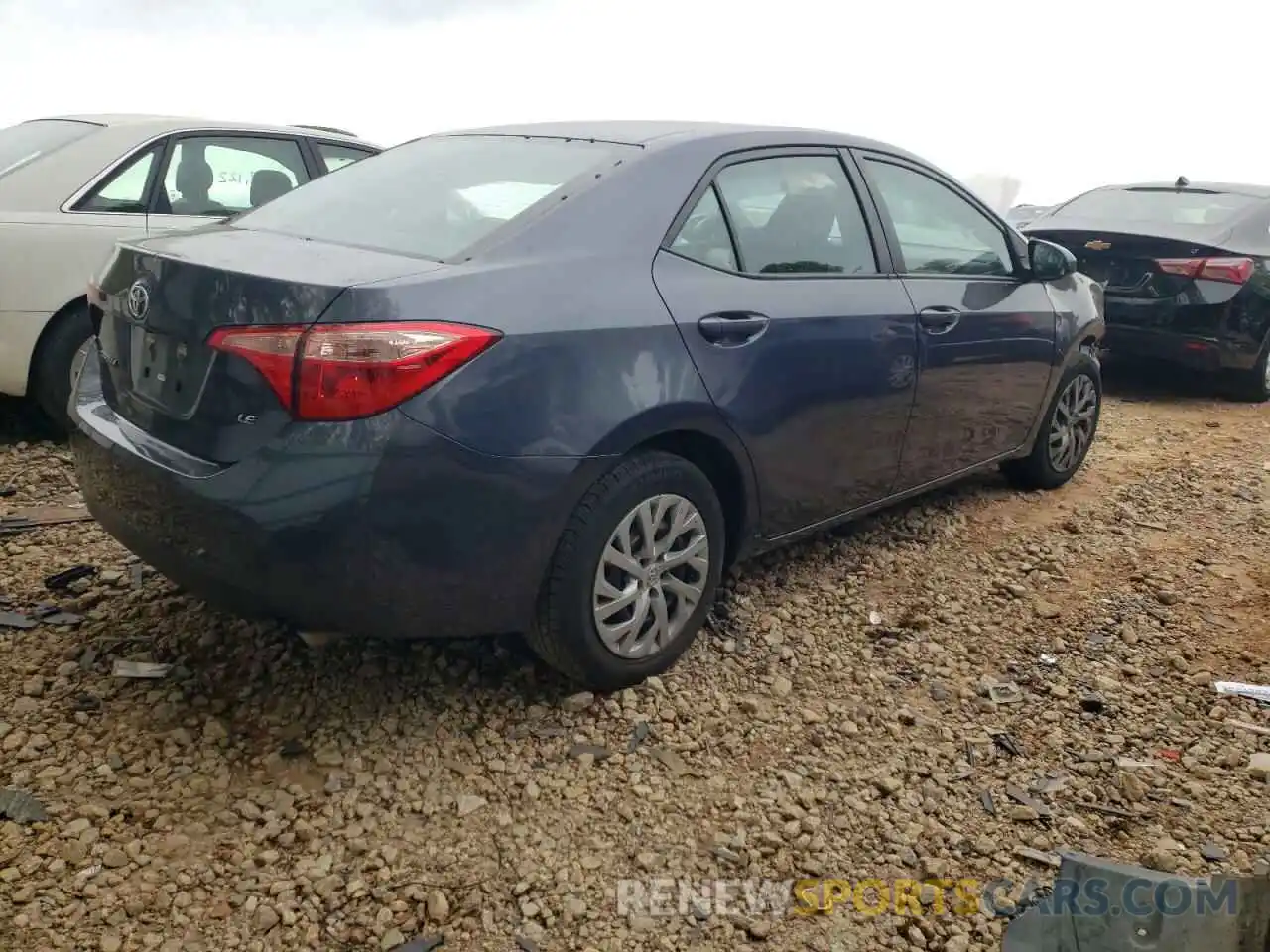 4 Photograph of a damaged car 5YFBURHE7KP941665 TOYOTA COROLLA 2019