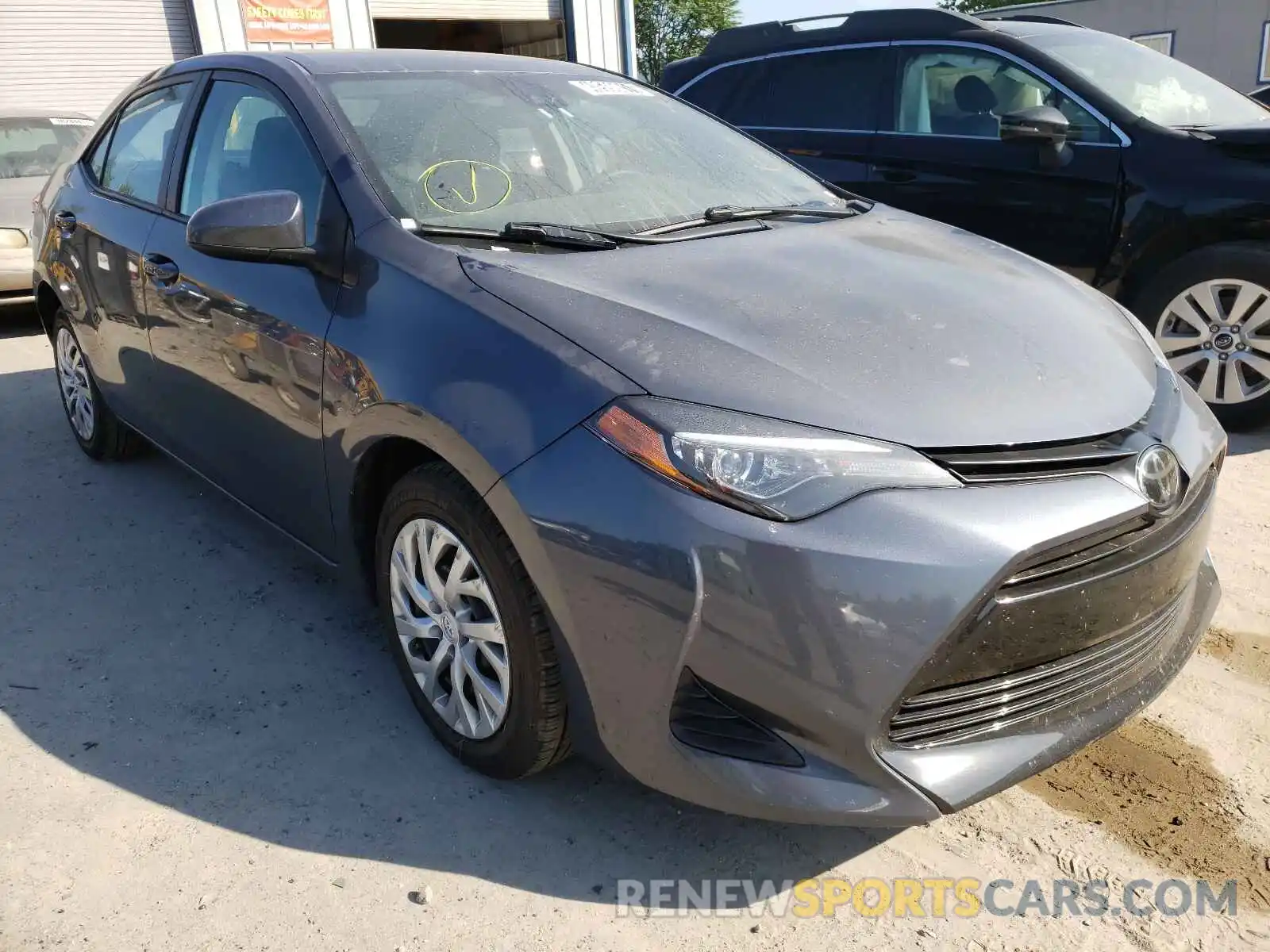 1 Photograph of a damaged car 5YFBURHE7KP941682 TOYOTA COROLLA 2019