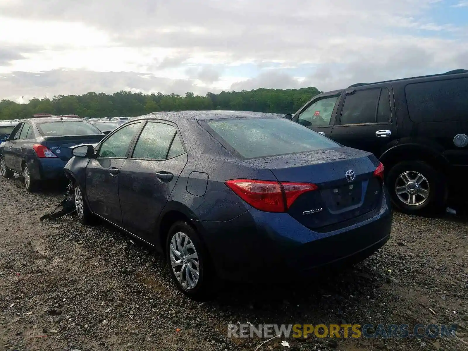 3 Photograph of a damaged car 5YFBURHE7KP941732 TOYOTA COROLLA 2019