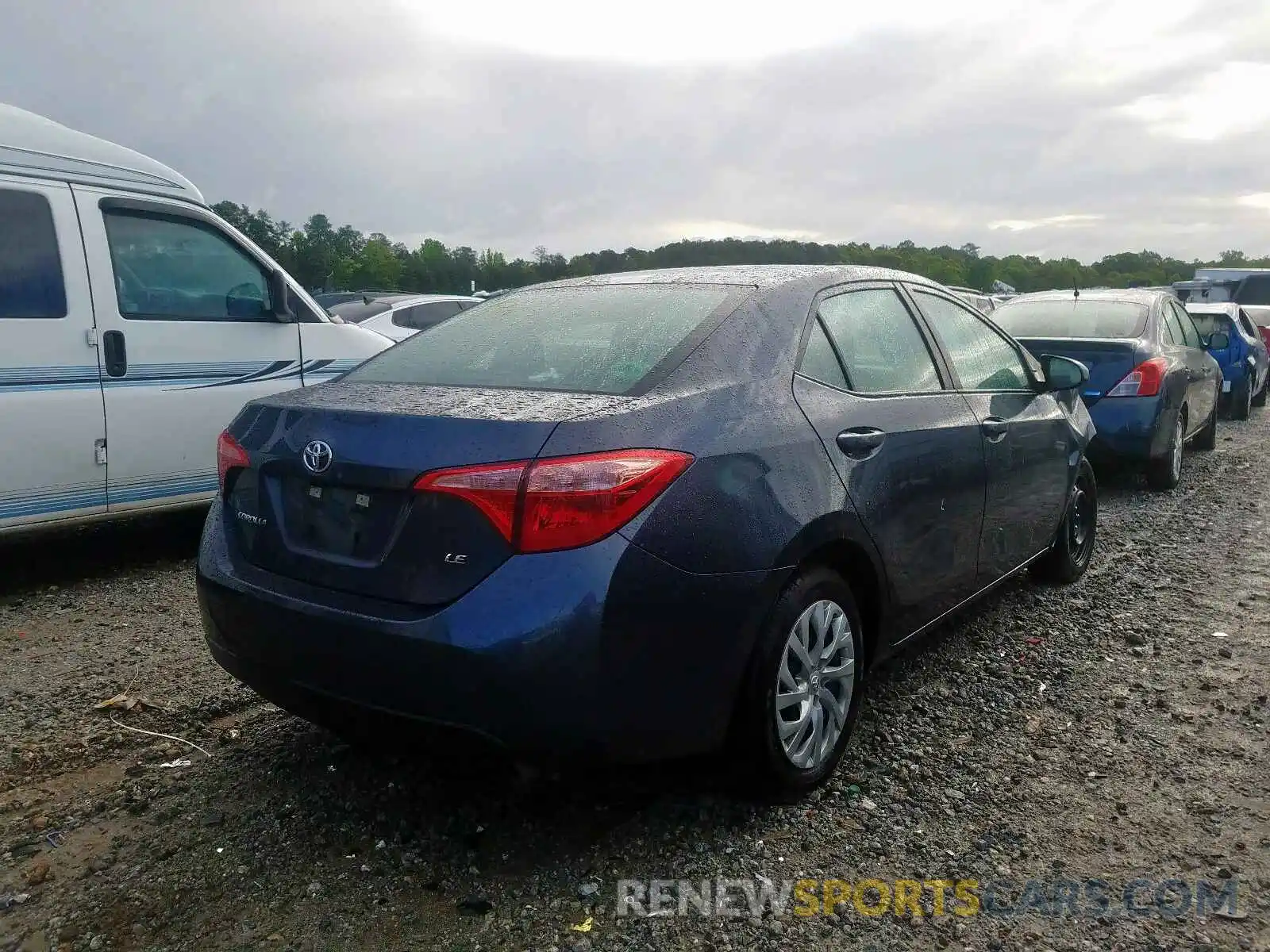 4 Photograph of a damaged car 5YFBURHE7KP941732 TOYOTA COROLLA 2019