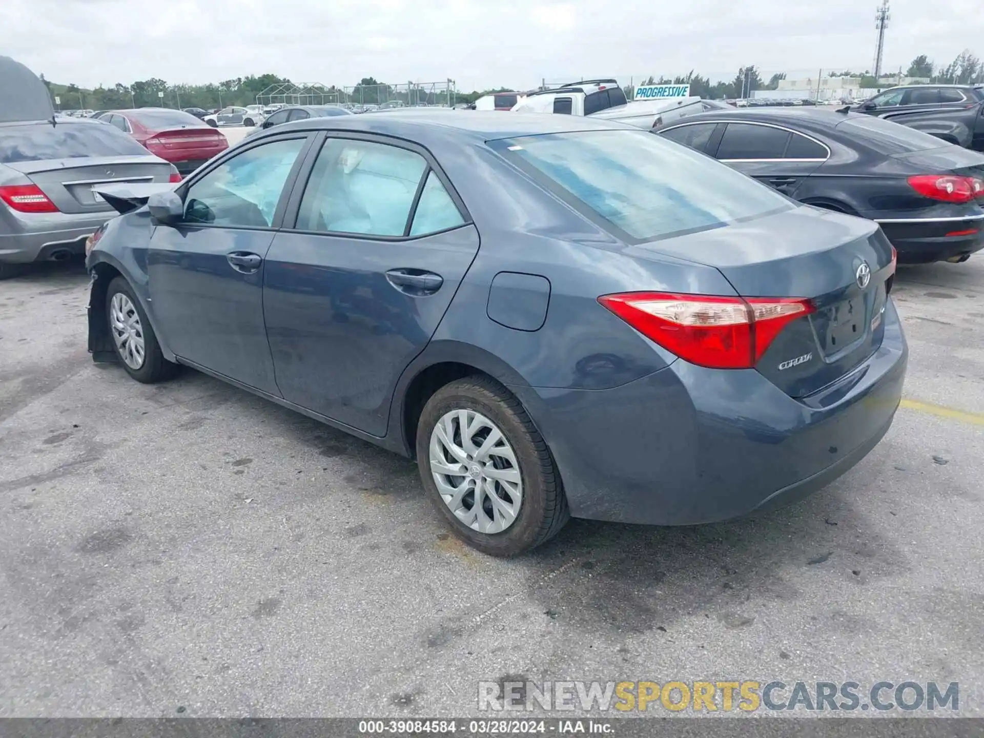 3 Photograph of a damaged car 5YFBURHE7KP941911 TOYOTA COROLLA 2019