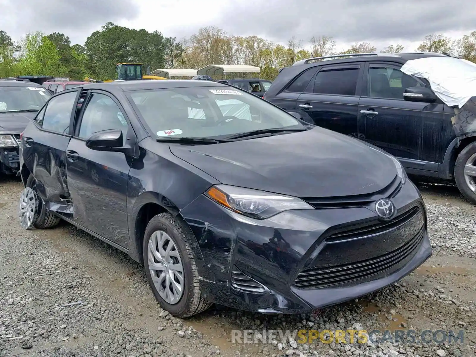 1 Photograph of a damaged car 5YFBURHE7KP942587 TOYOTA COROLLA 2019