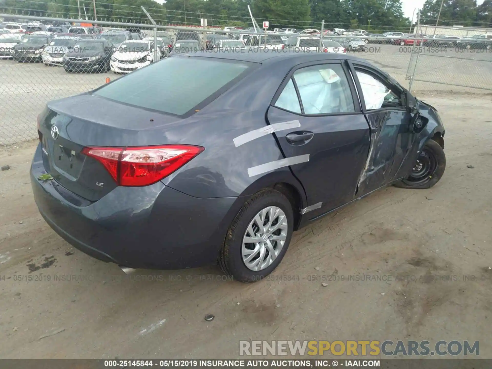 4 Photograph of a damaged car 5YFBURHE7KP943092 TOYOTA COROLLA 2019