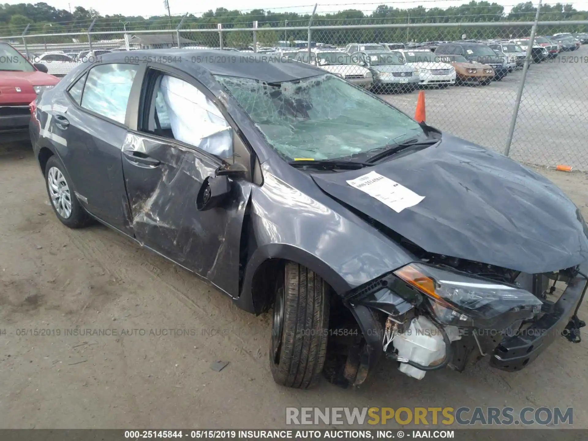 6 Photograph of a damaged car 5YFBURHE7KP943092 TOYOTA COROLLA 2019