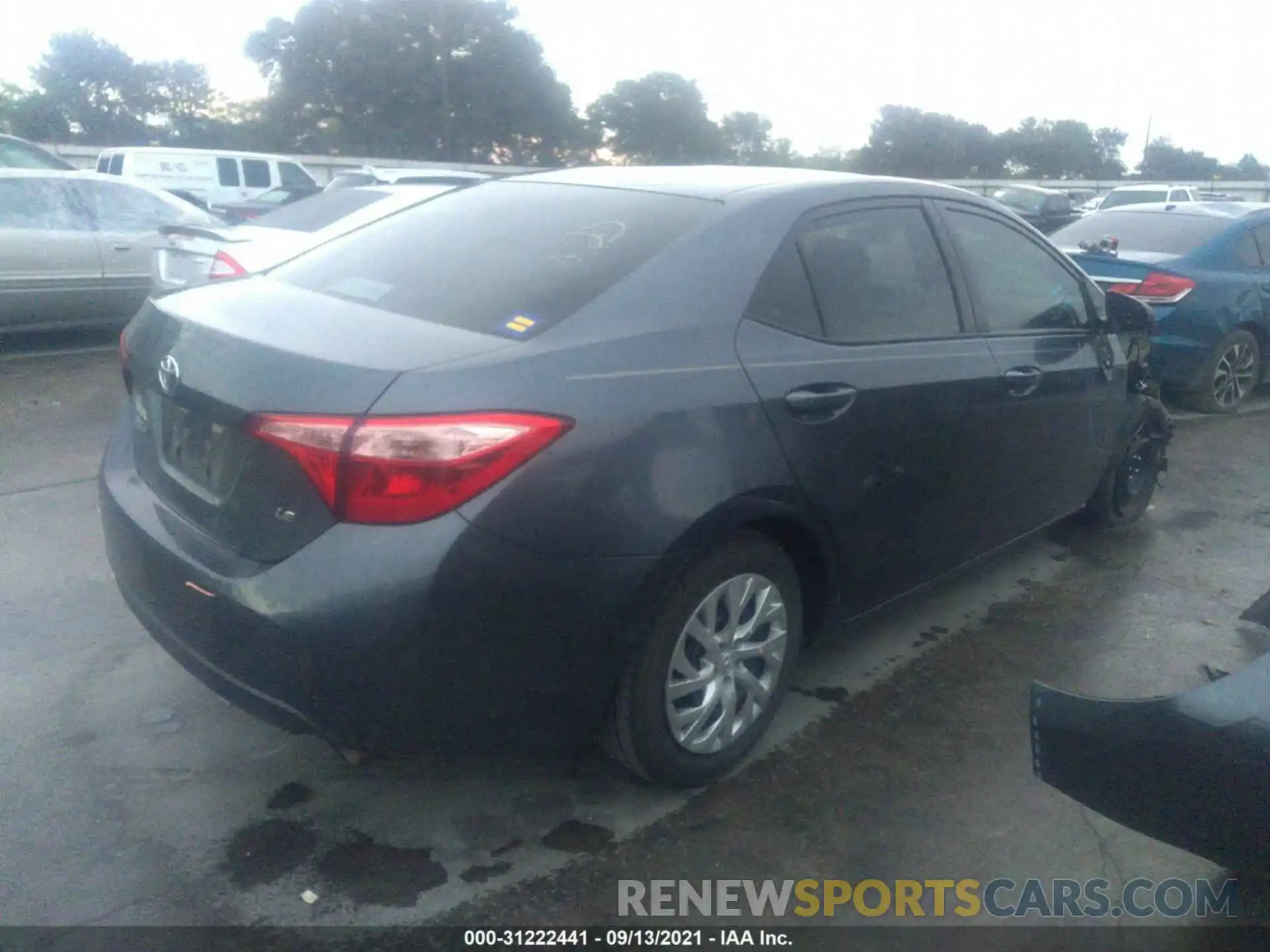 4 Photograph of a damaged car 5YFBURHE7KP943898 TOYOTA COROLLA 2019