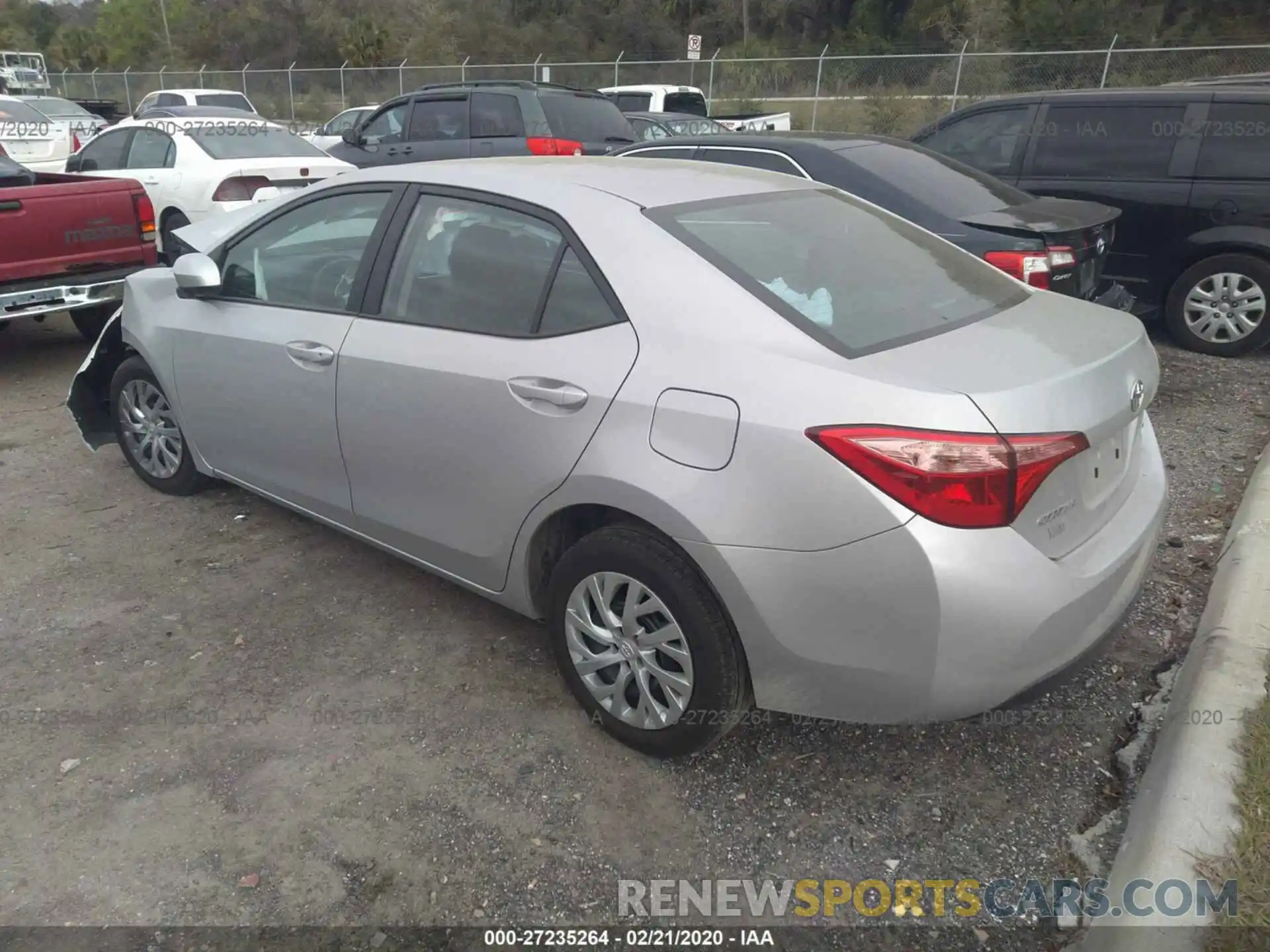 3 Photograph of a damaged car 5YFBURHE7KP944131 TOYOTA COROLLA 2019