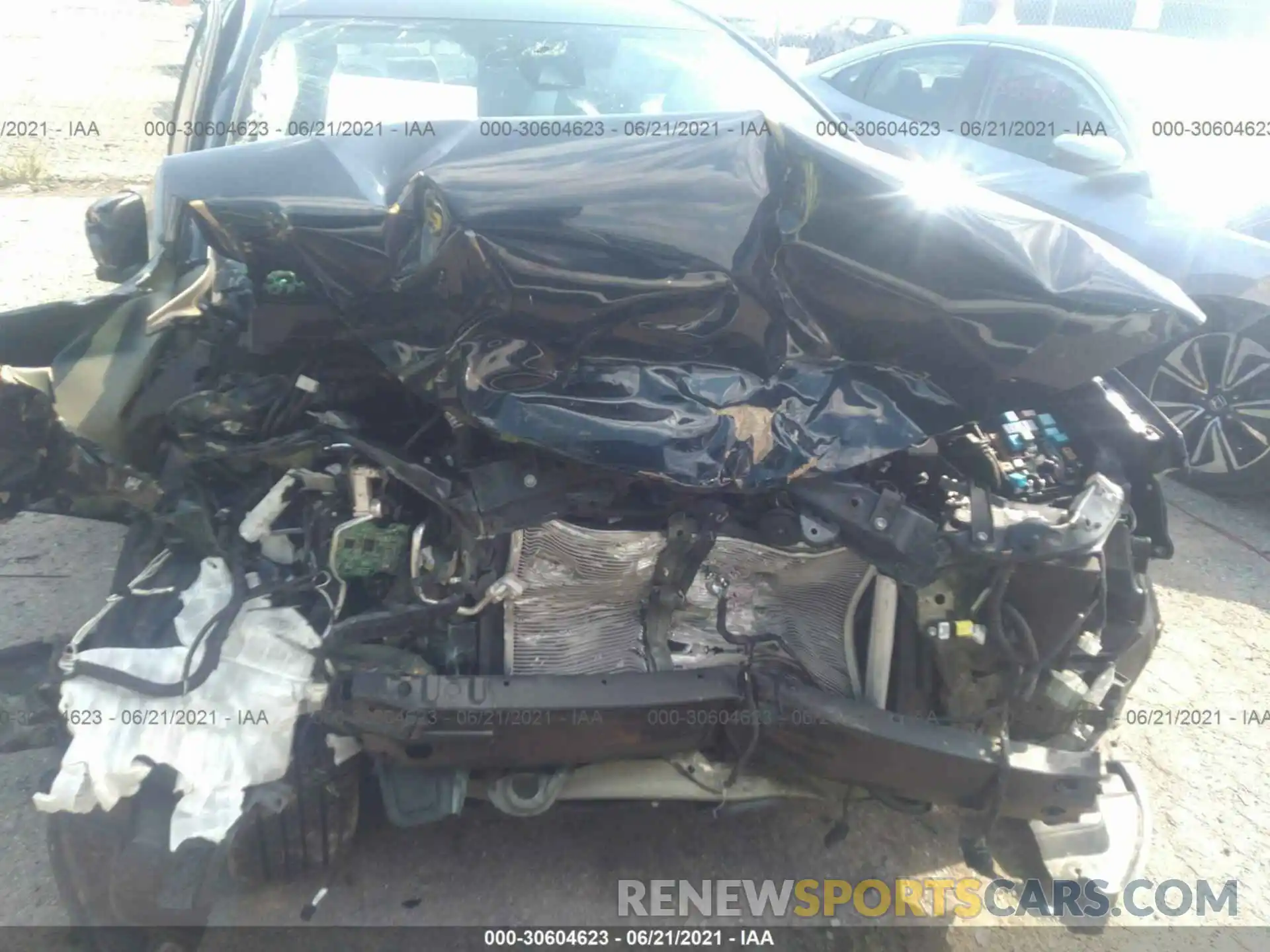 6 Photograph of a damaged car 5YFBURHE7KP944517 TOYOTA COROLLA 2019