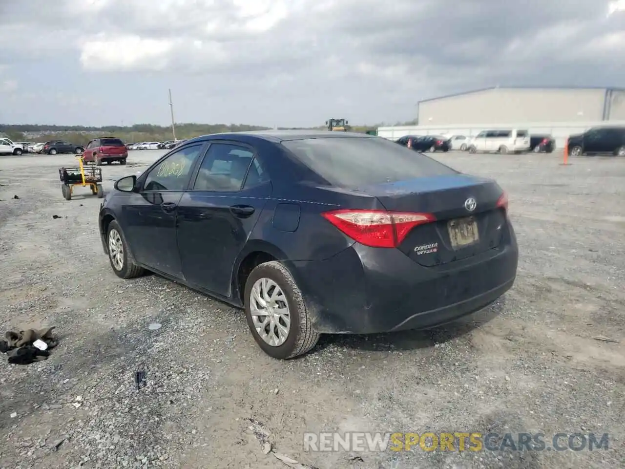 3 Photograph of a damaged car 5YFBURHE7KP944520 TOYOTA COROLLA 2019