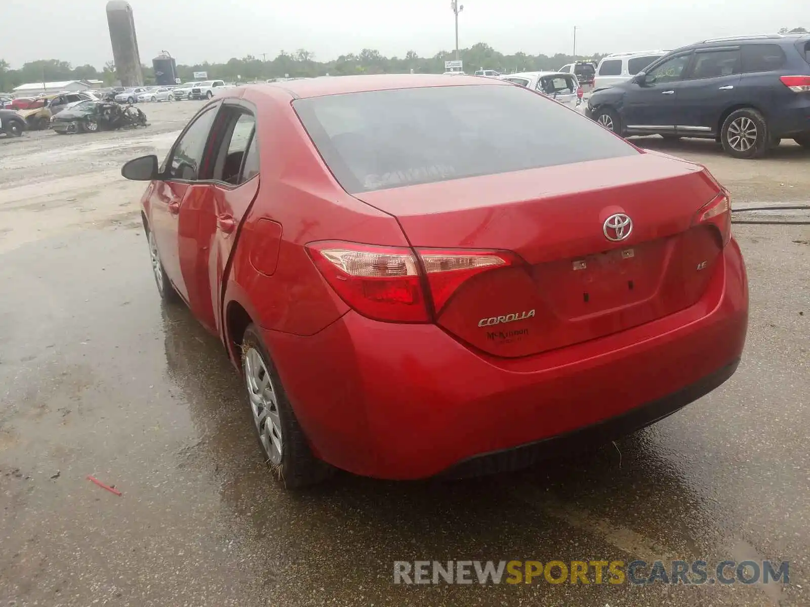 3 Photograph of a damaged car 5YFBURHE7KP944677 TOYOTA COROLLA 2019