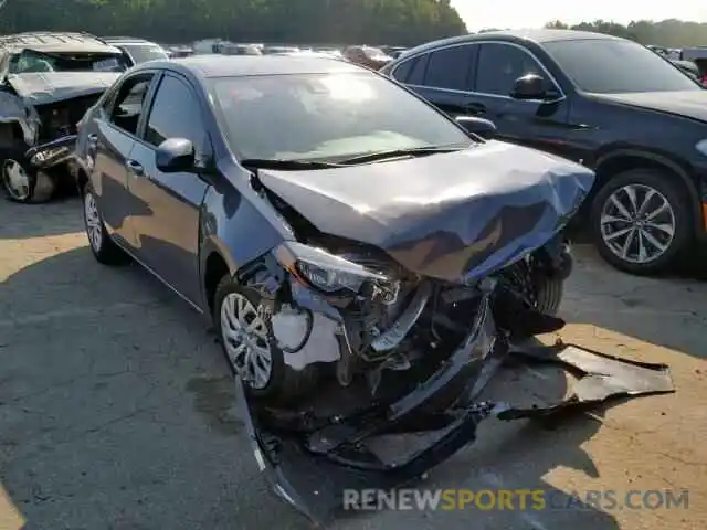 1 Photograph of a damaged car 5YFBURHE7KP945179 TOYOTA COROLLA 2019