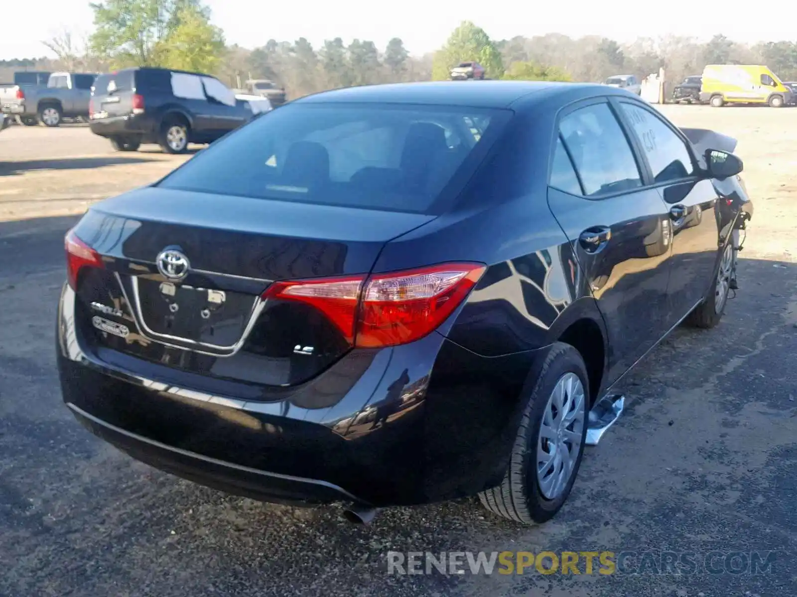 4 Photograph of a damaged car 5YFBURHE7KP945330 TOYOTA COROLLA 2019