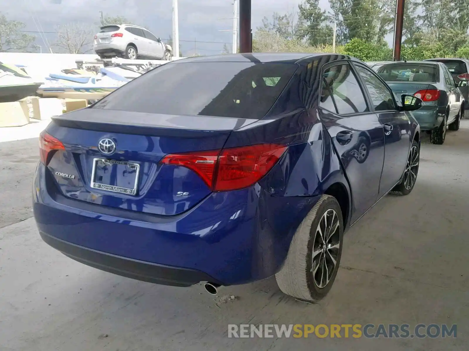 4 Photograph of a damaged car 5YFBURHE7KP946252 TOYOTA COROLLA 2019