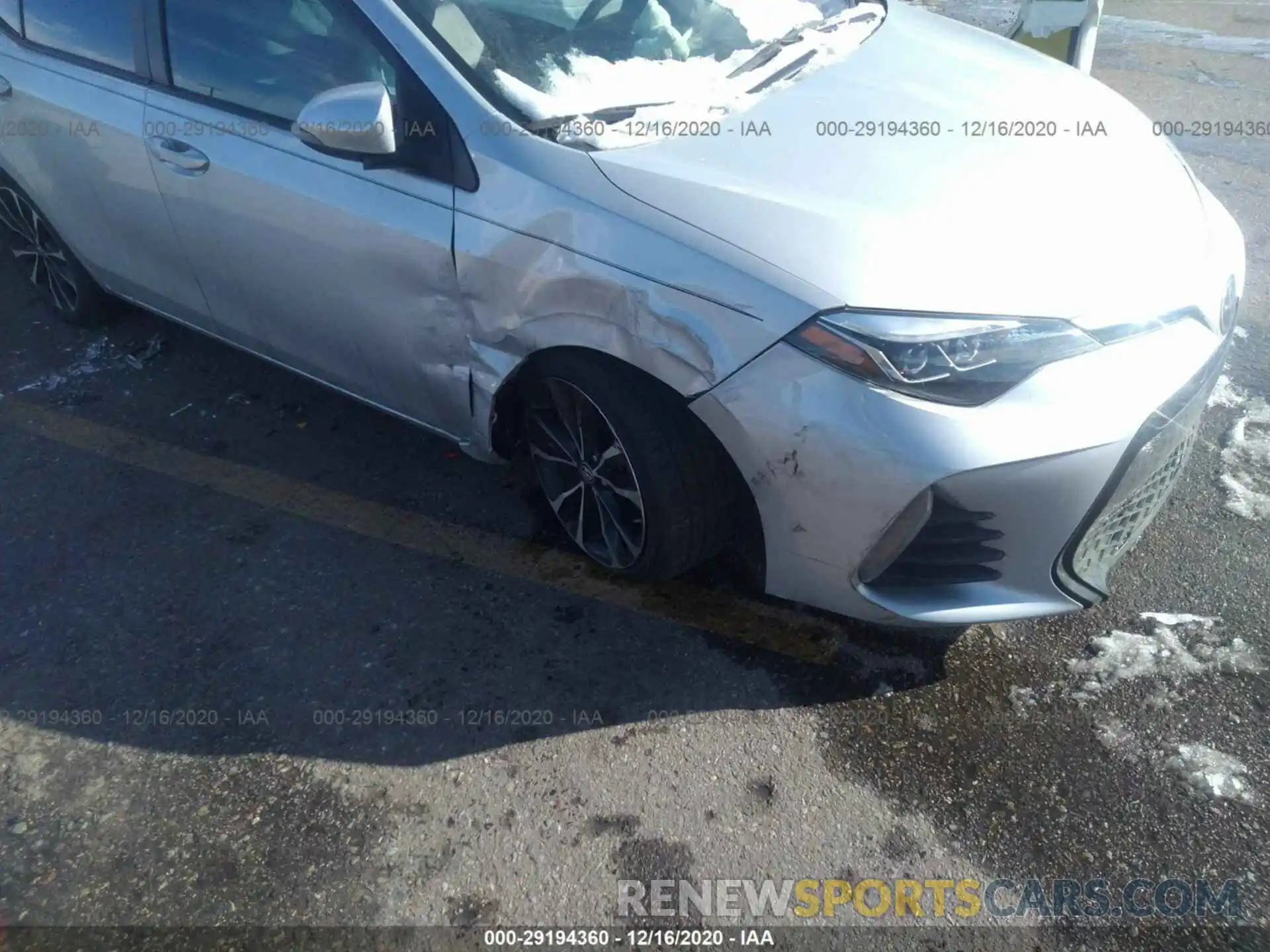 6 Photograph of a damaged car 5YFBURHE7KP946266 TOYOTA COROLLA 2019