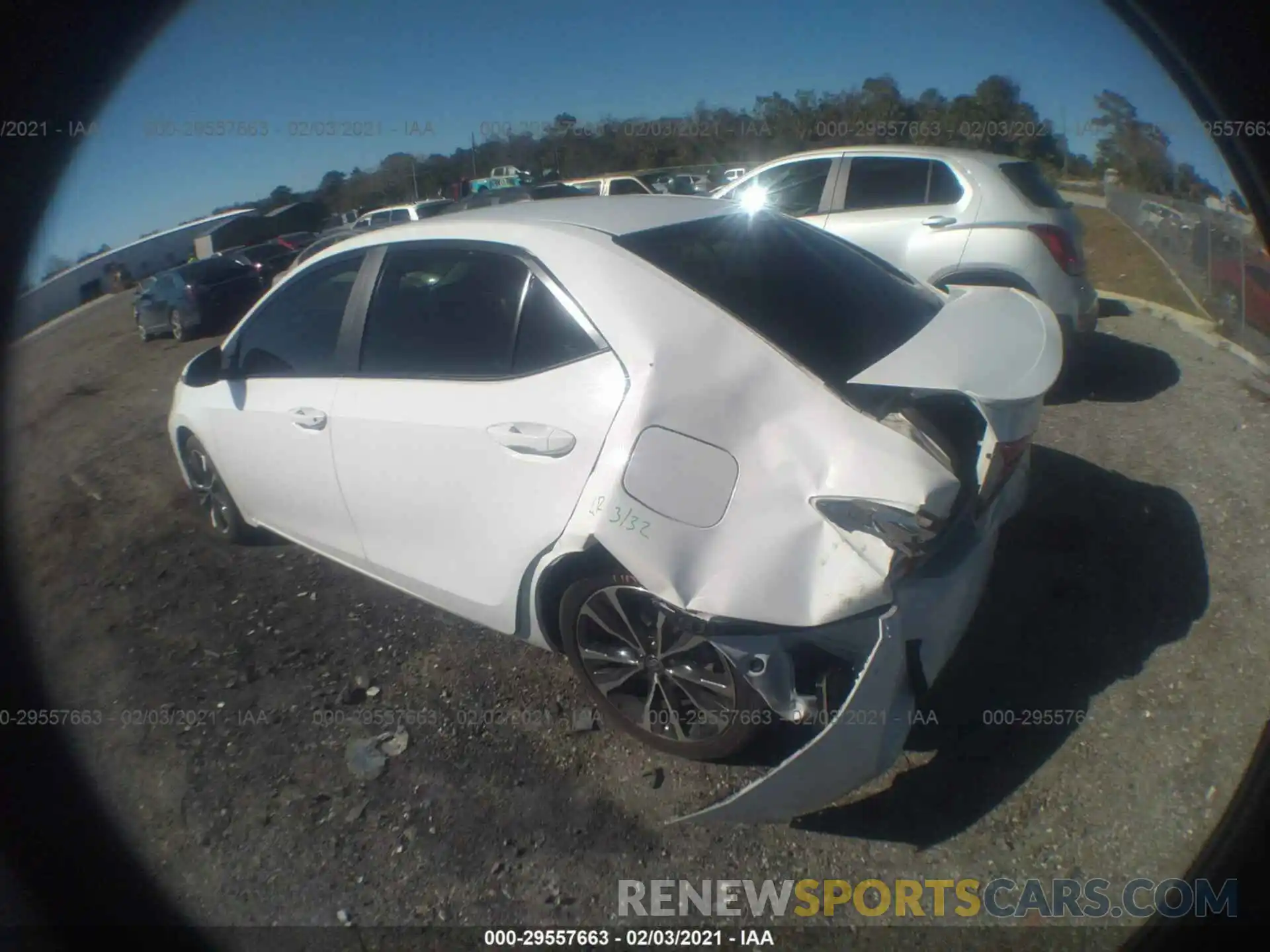 3 Photograph of a damaged car 5YFBURHE7KP946333 TOYOTA COROLLA 2019