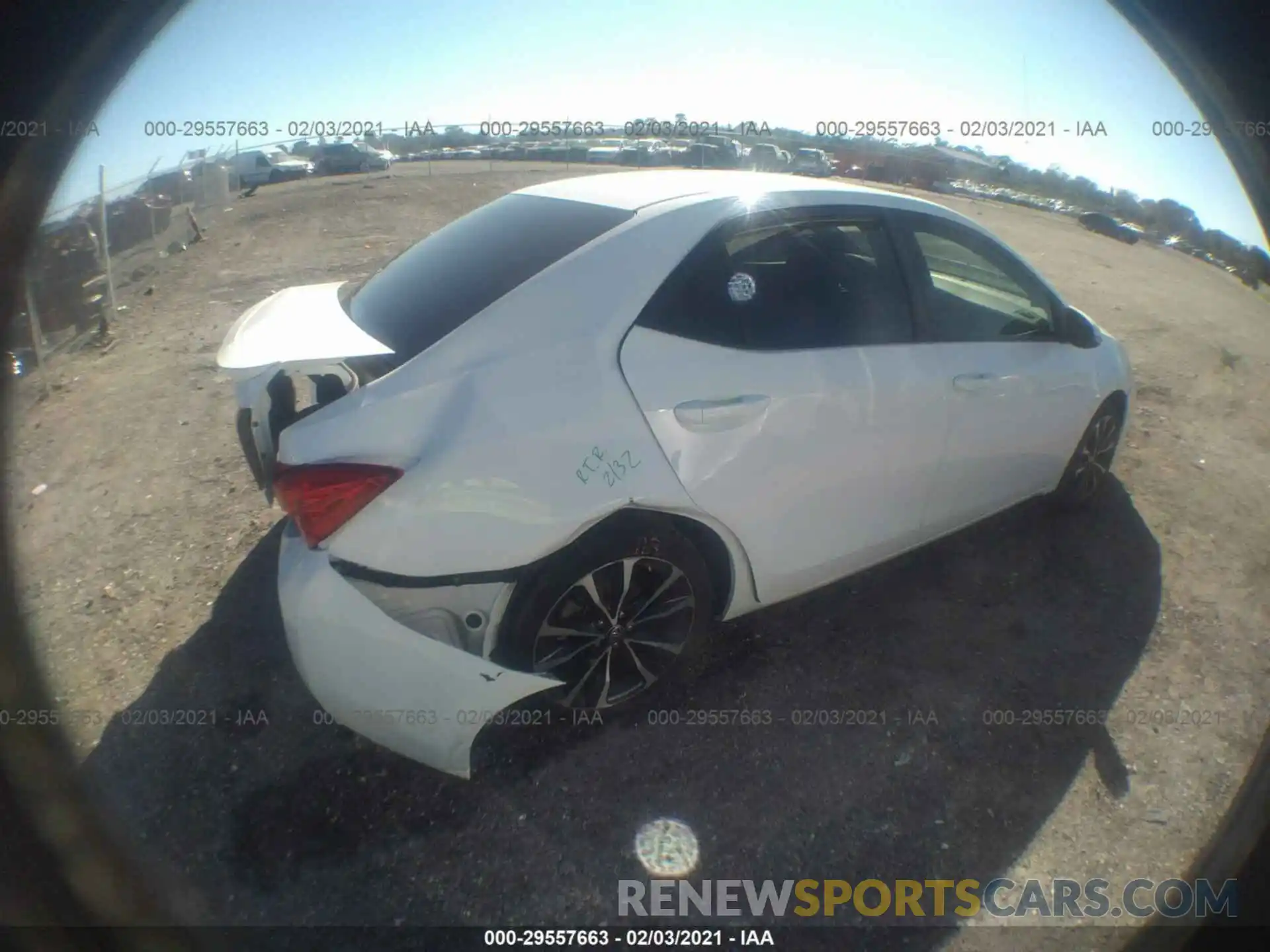 4 Photograph of a damaged car 5YFBURHE7KP946333 TOYOTA COROLLA 2019