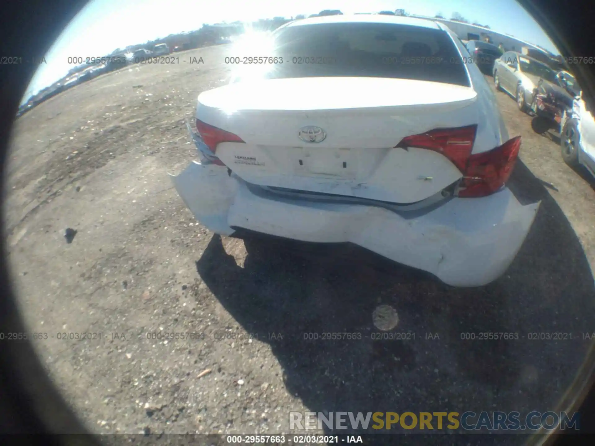 6 Photograph of a damaged car 5YFBURHE7KP946333 TOYOTA COROLLA 2019