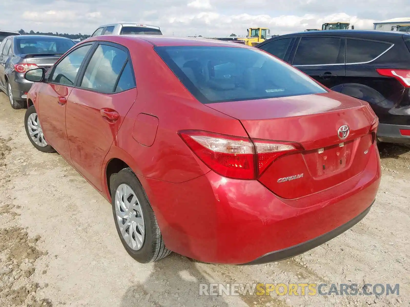 3 Photograph of a damaged car 5YFBURHE7KP946574 TOYOTA COROLLA 2019