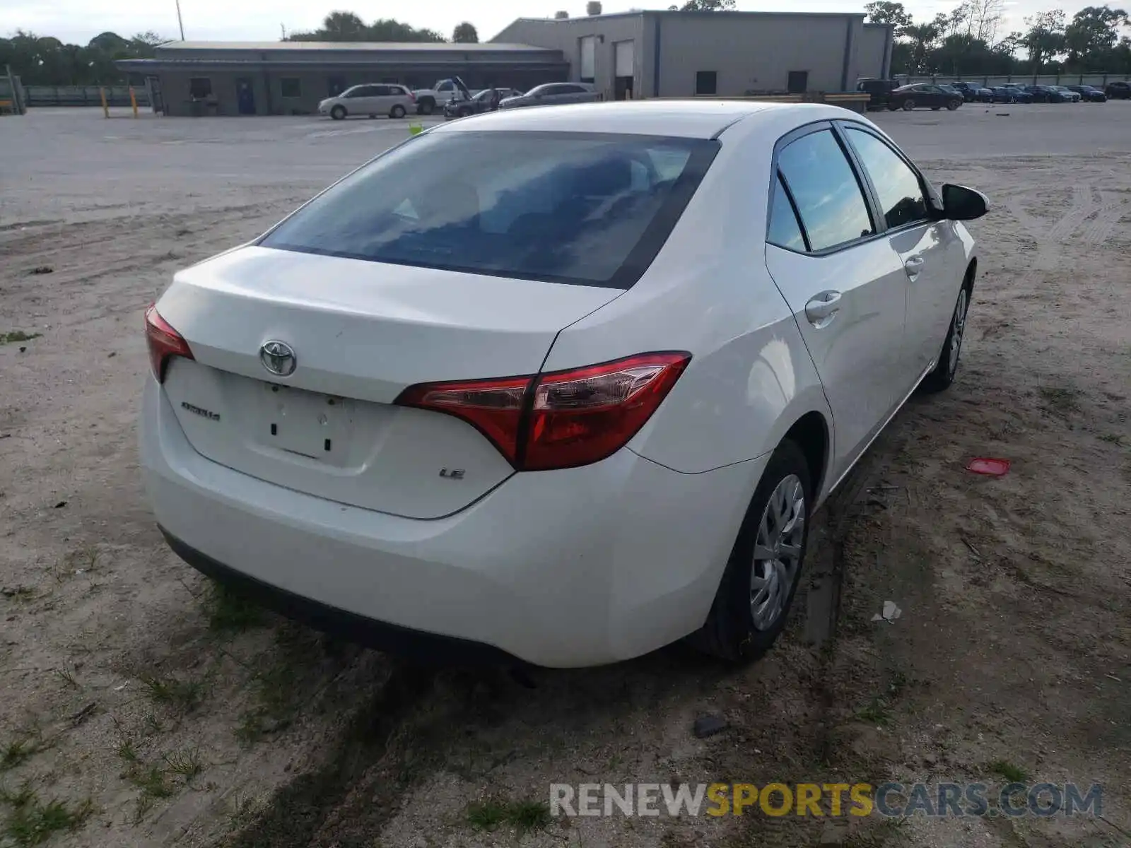 4 Photograph of a damaged car 5YFBURHE7KP947045 TOYOTA COROLLA 2019