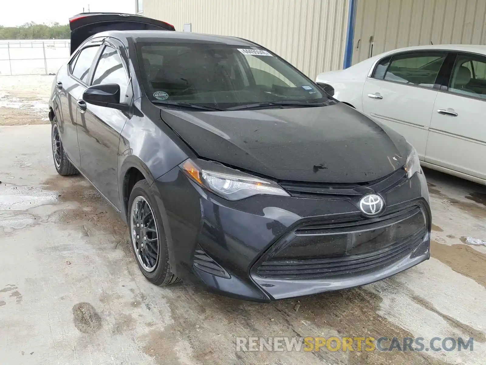 1 Photograph of a damaged car 5YFBURHE7KP947725 TOYOTA COROLLA 2019