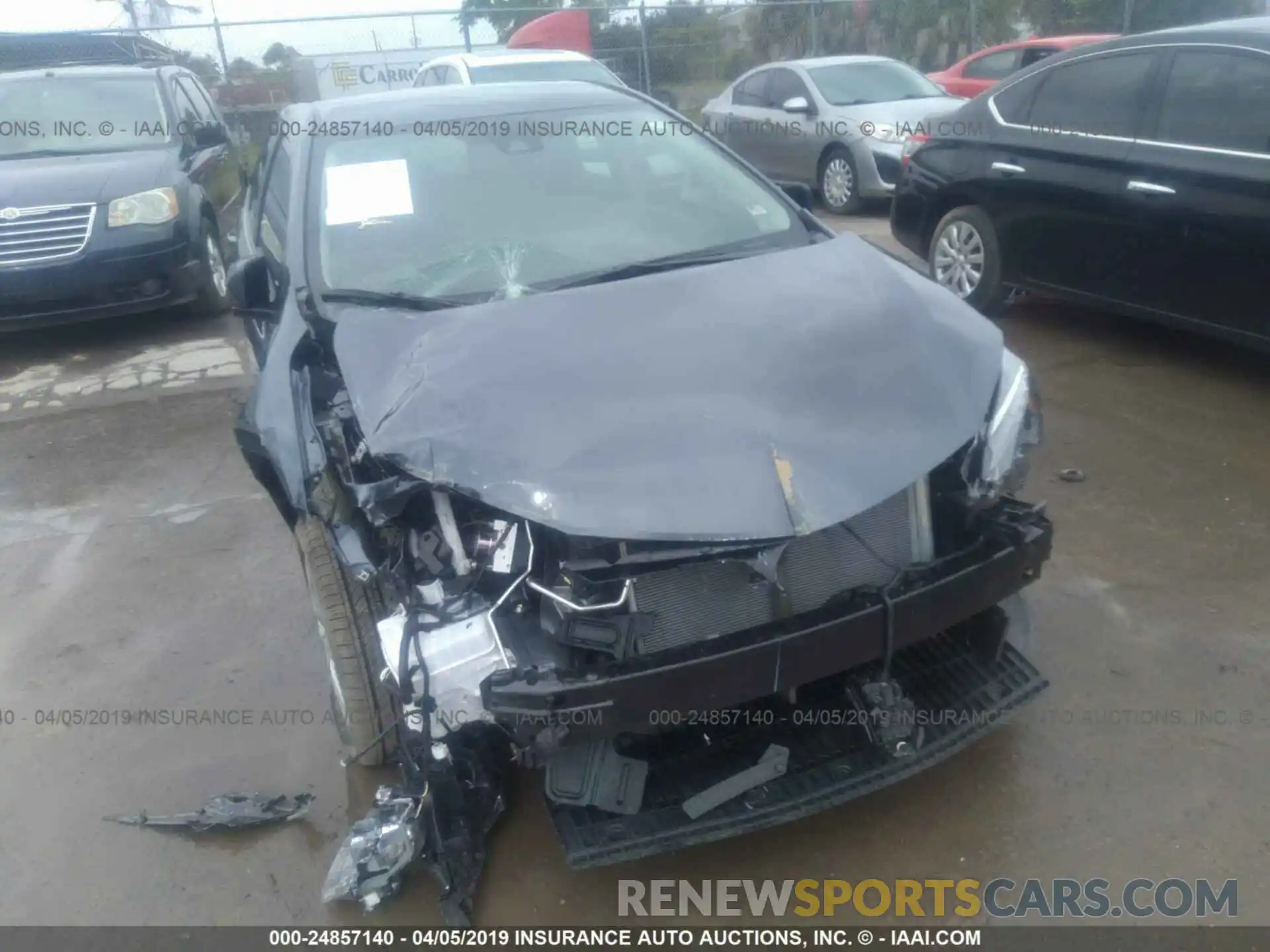 6 Photograph of a damaged car 5YFBURHE7KP948020 TOYOTA COROLLA 2019