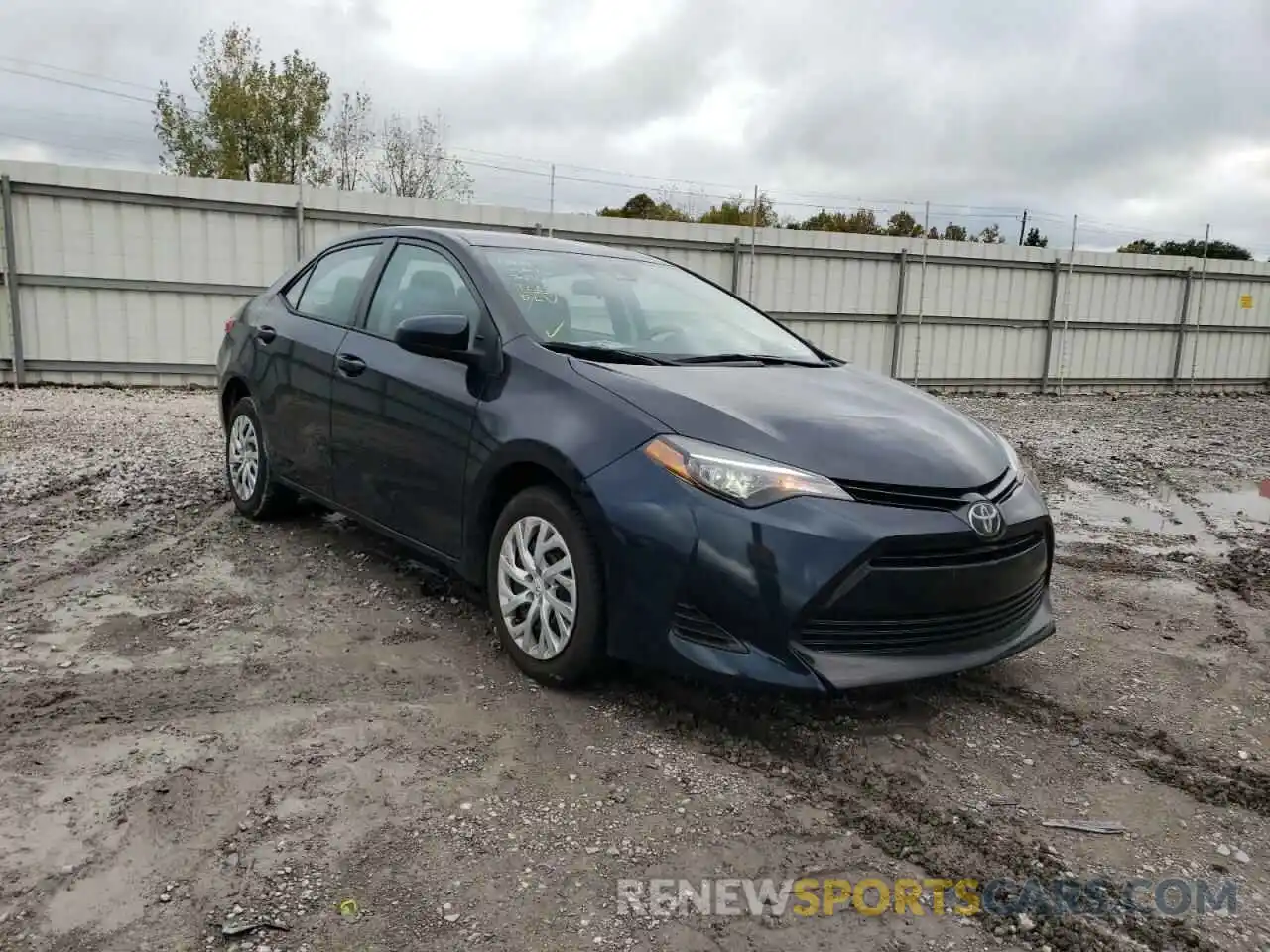 1 Photograph of a damaged car 5YFBURHE7KP949135 TOYOTA COROLLA 2019