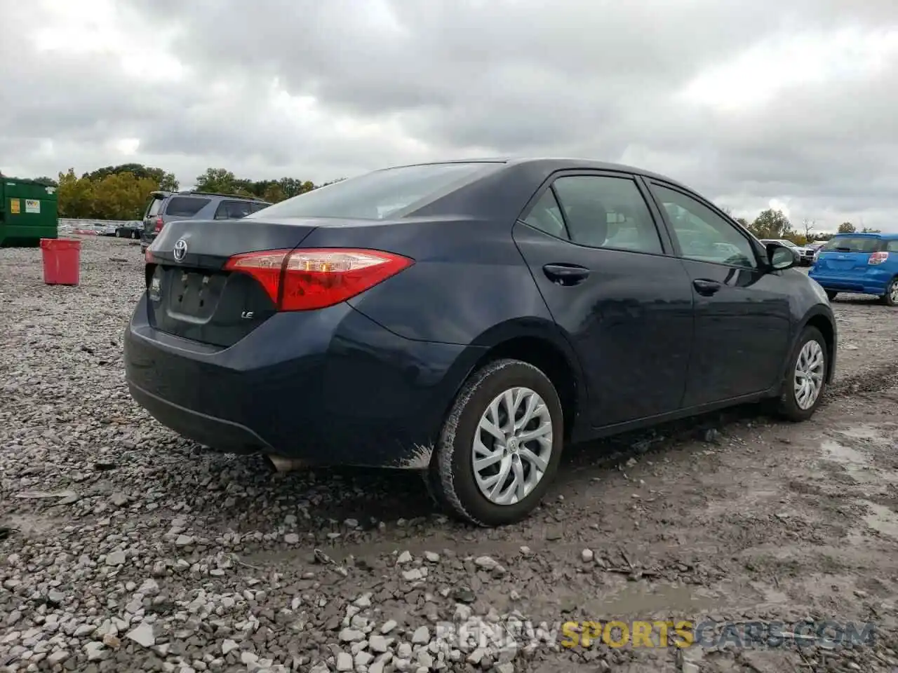 4 Photograph of a damaged car 5YFBURHE7KP949135 TOYOTA COROLLA 2019