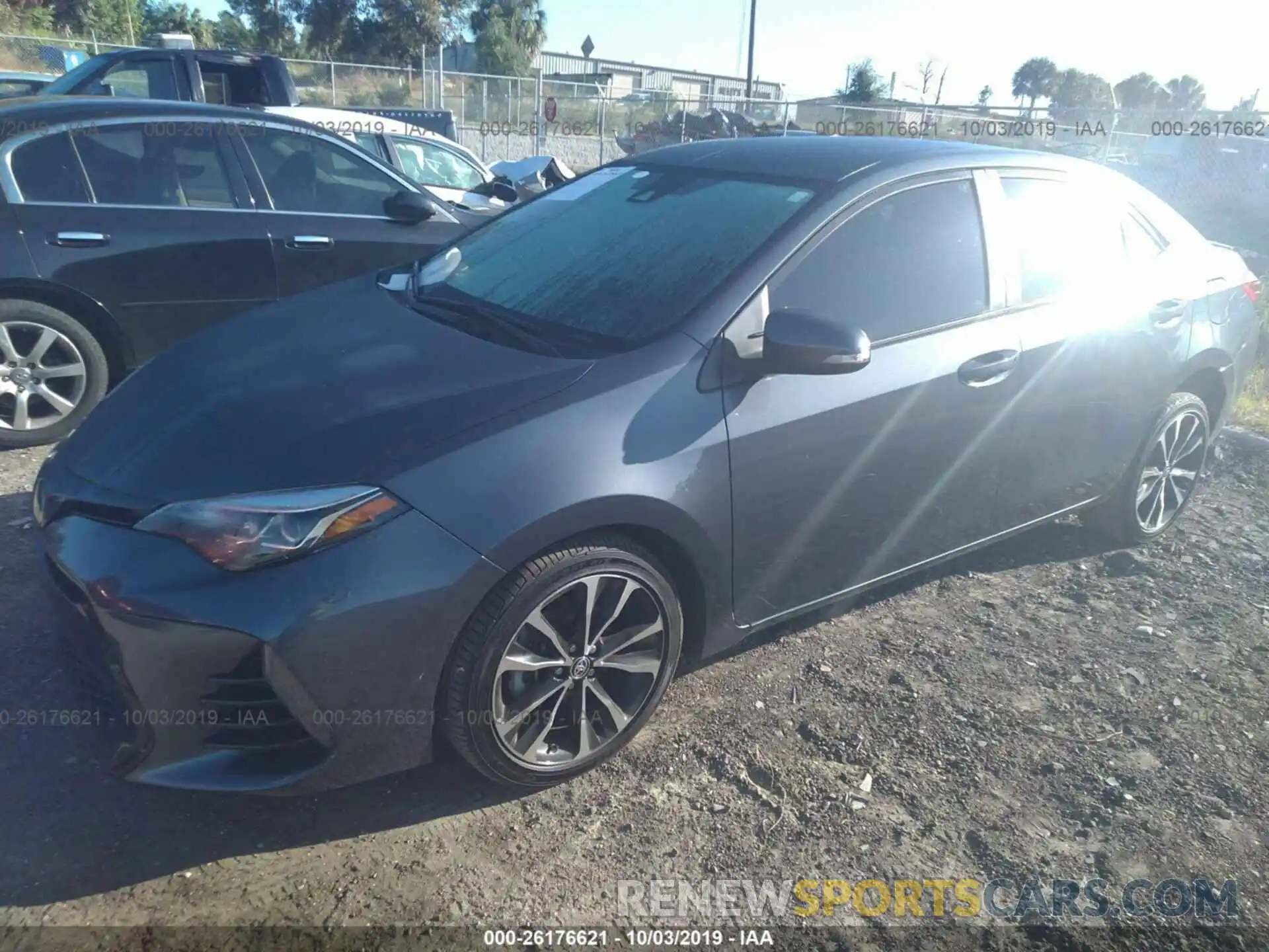 2 Photograph of a damaged car 5YFBURHE8KP856382 TOYOTA COROLLA 2019