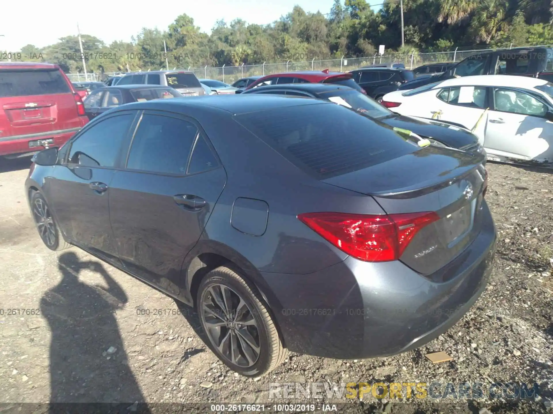 3 Photograph of a damaged car 5YFBURHE8KP856382 TOYOTA COROLLA 2019