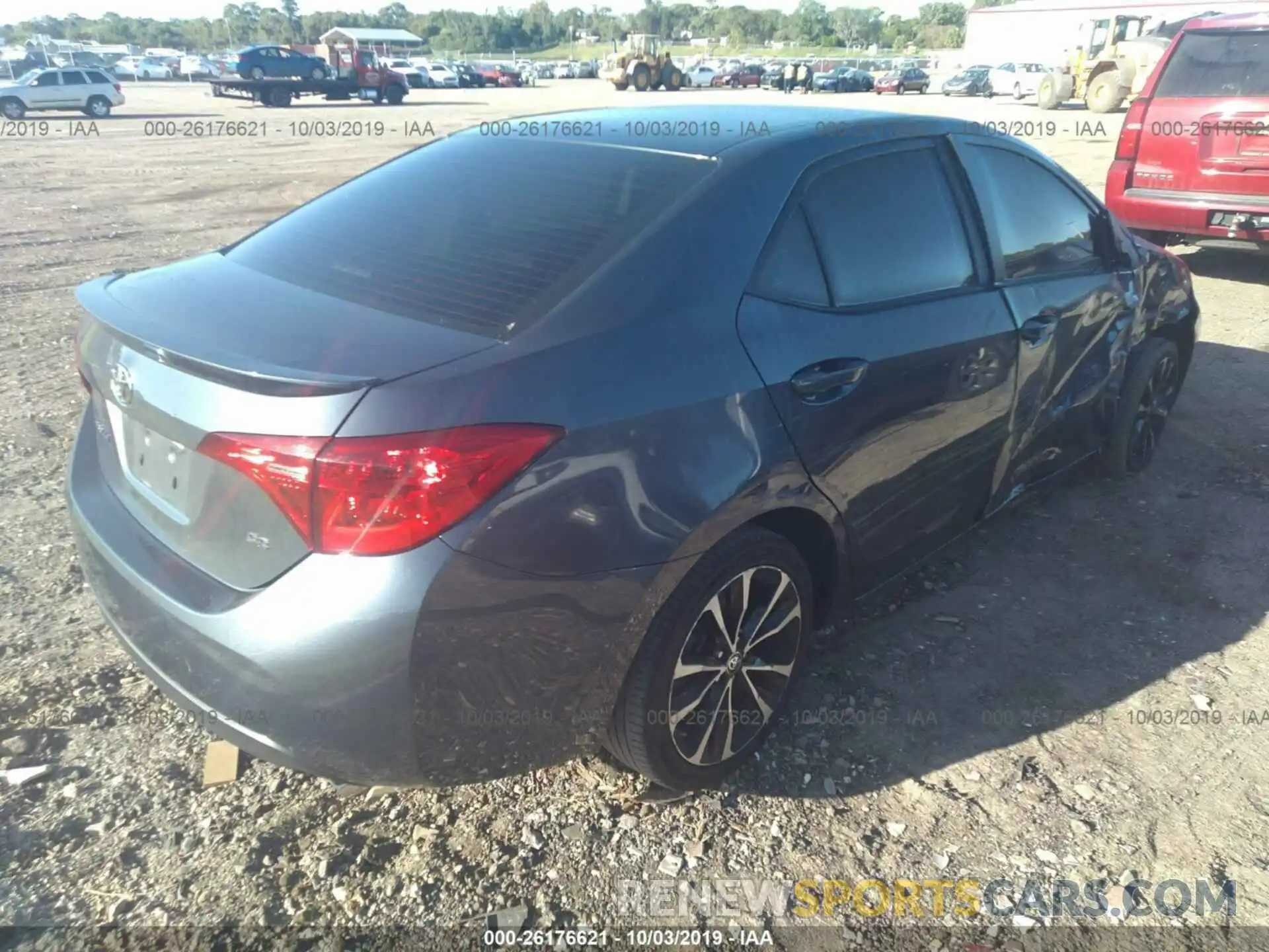 4 Photograph of a damaged car 5YFBURHE8KP856382 TOYOTA COROLLA 2019