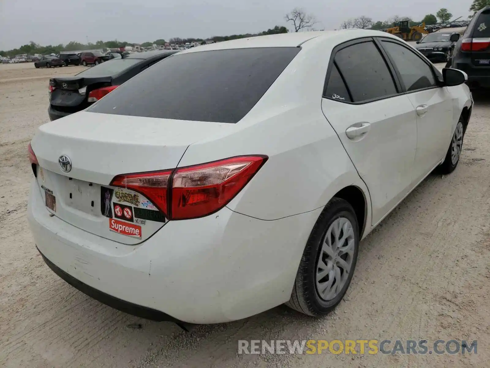 4 Photograph of a damaged car 5YFBURHE8KP857113 TOYOTA COROLLA 2019