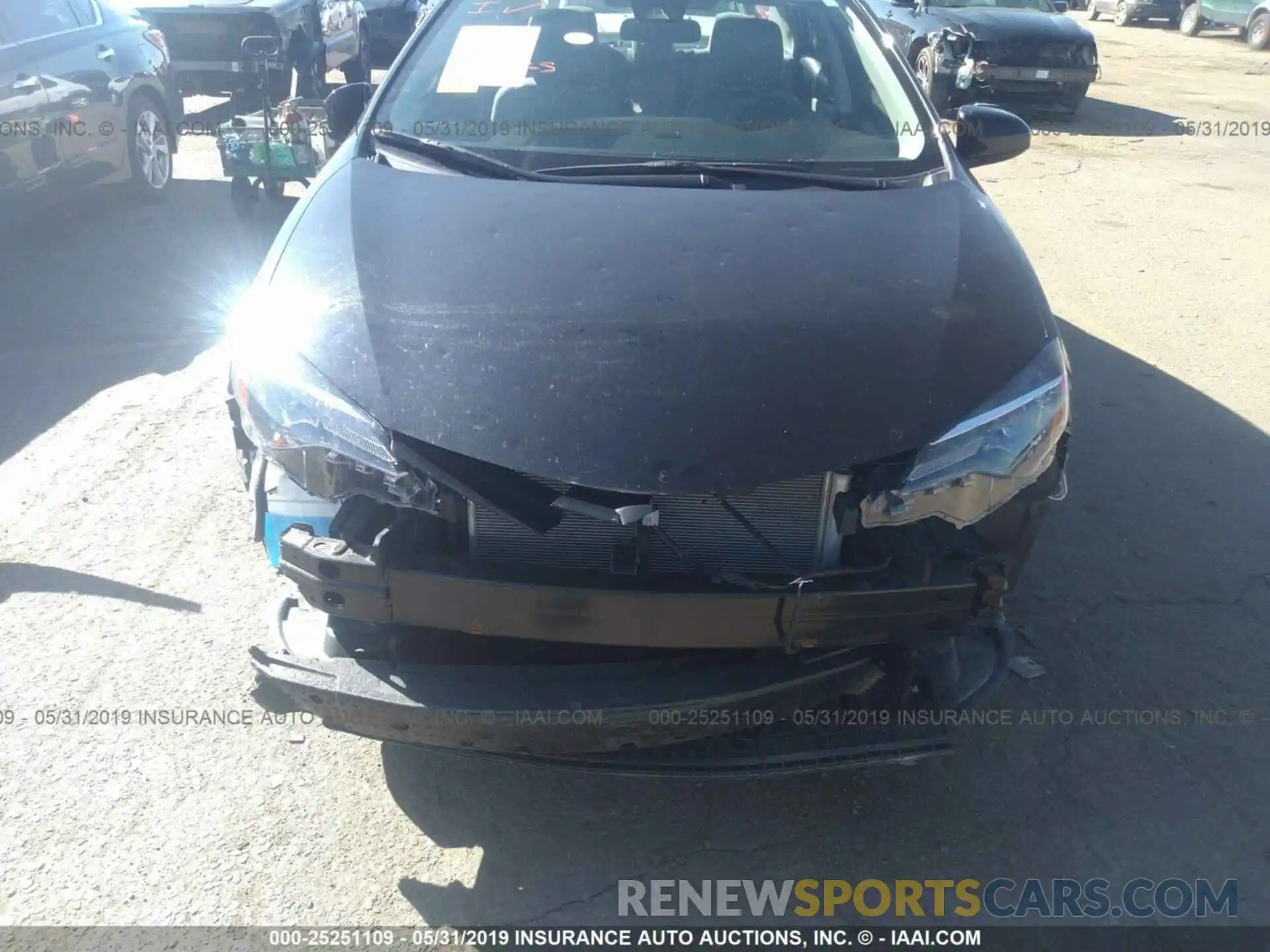 6 Photograph of a damaged car 5YFBURHE8KP857631 TOYOTA COROLLA 2019