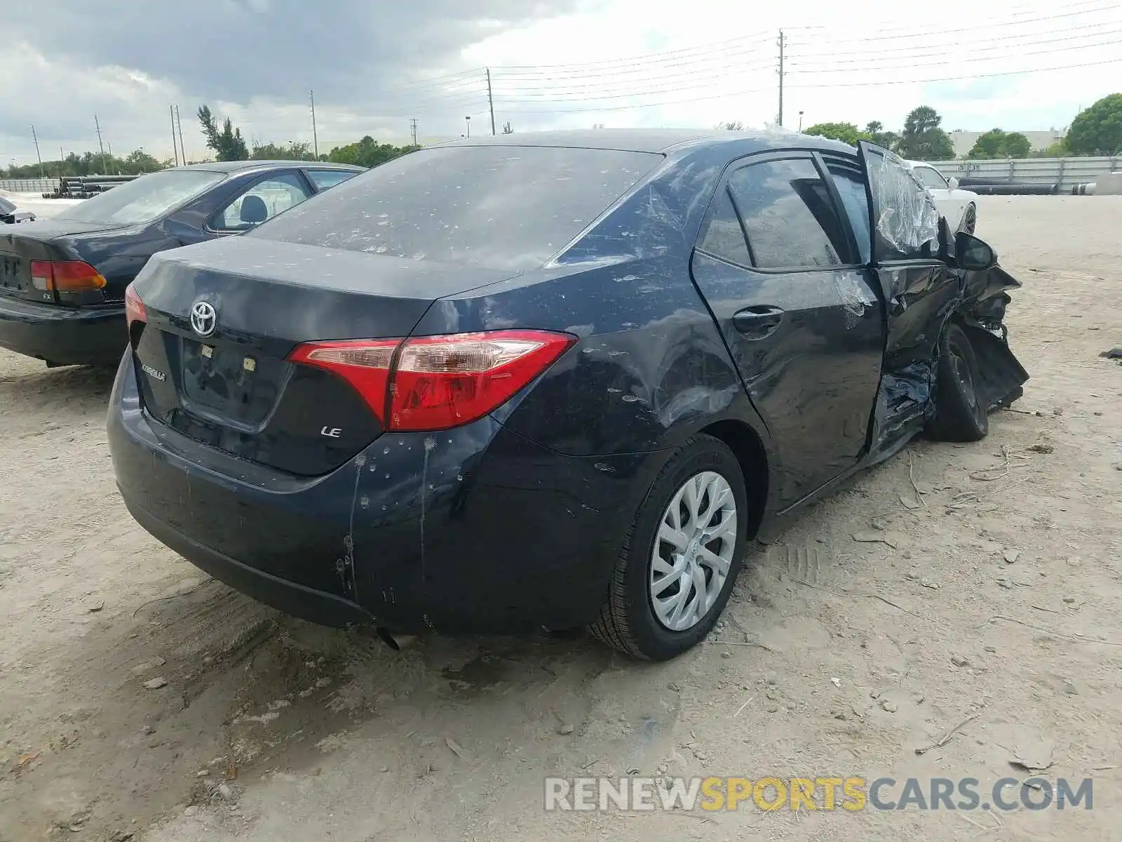 4 Photograph of a damaged car 5YFBURHE8KP857905 TOYOTA COROLLA 2019